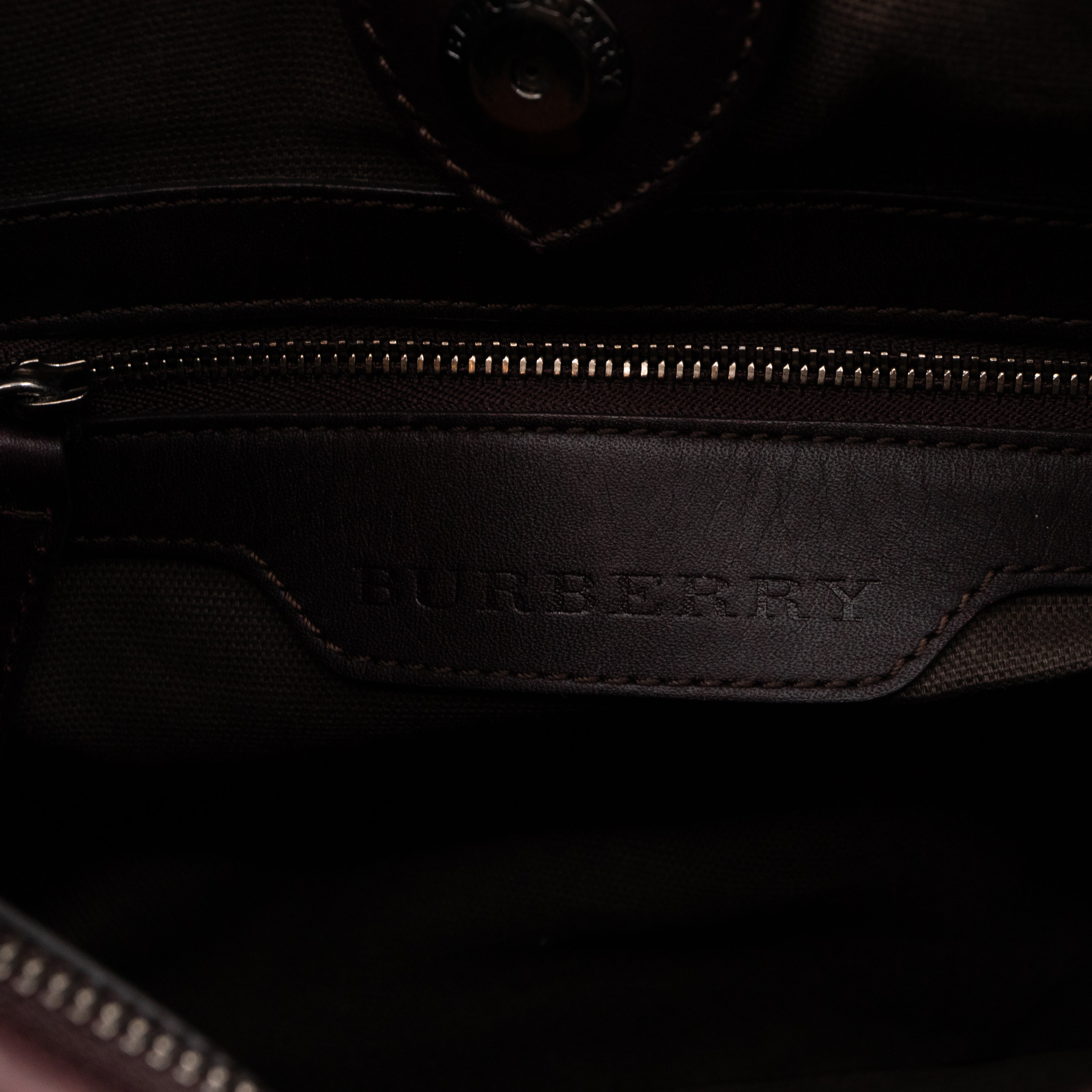 Small Northfield Gray Check Tote Bag