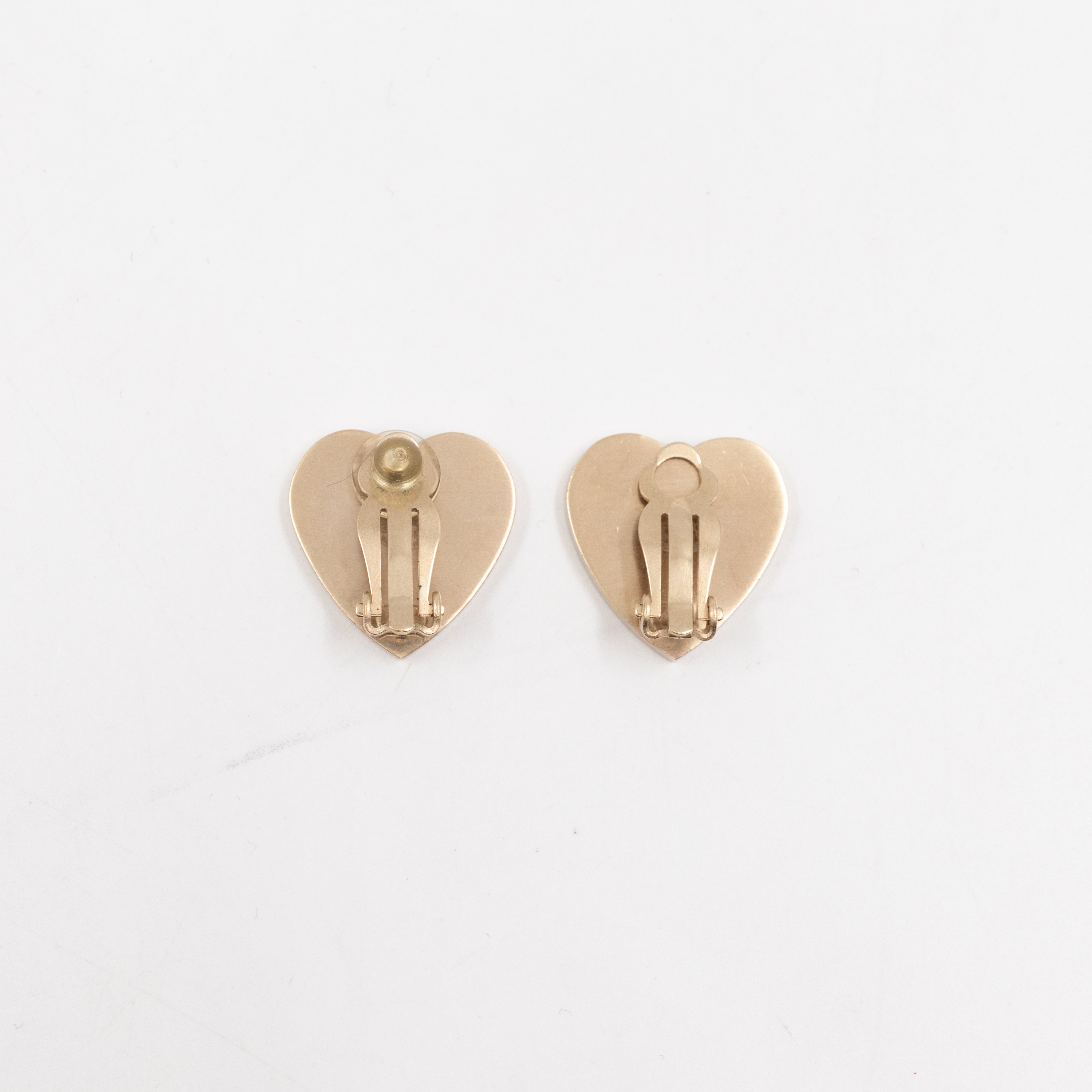 Coco Chanel Portrait Black & White Heart Clips