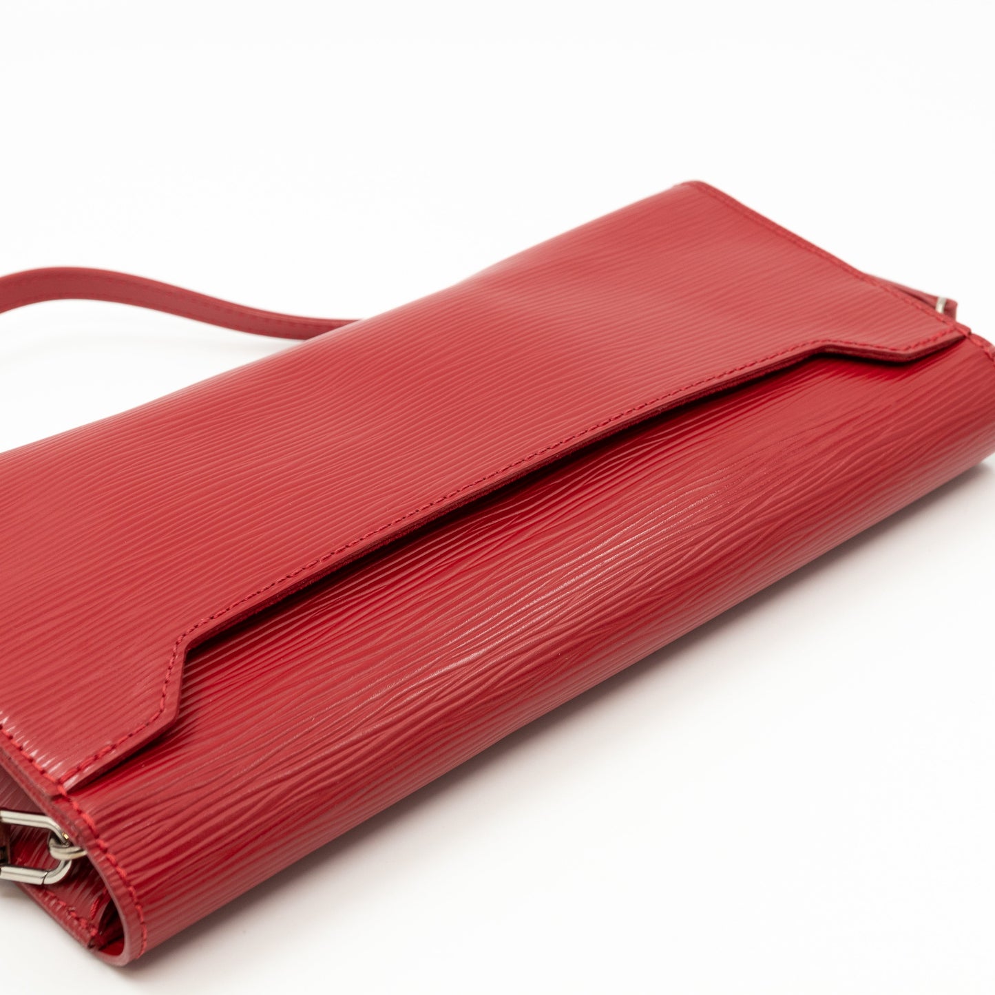 Sevigne Clutch Epi Leather Red