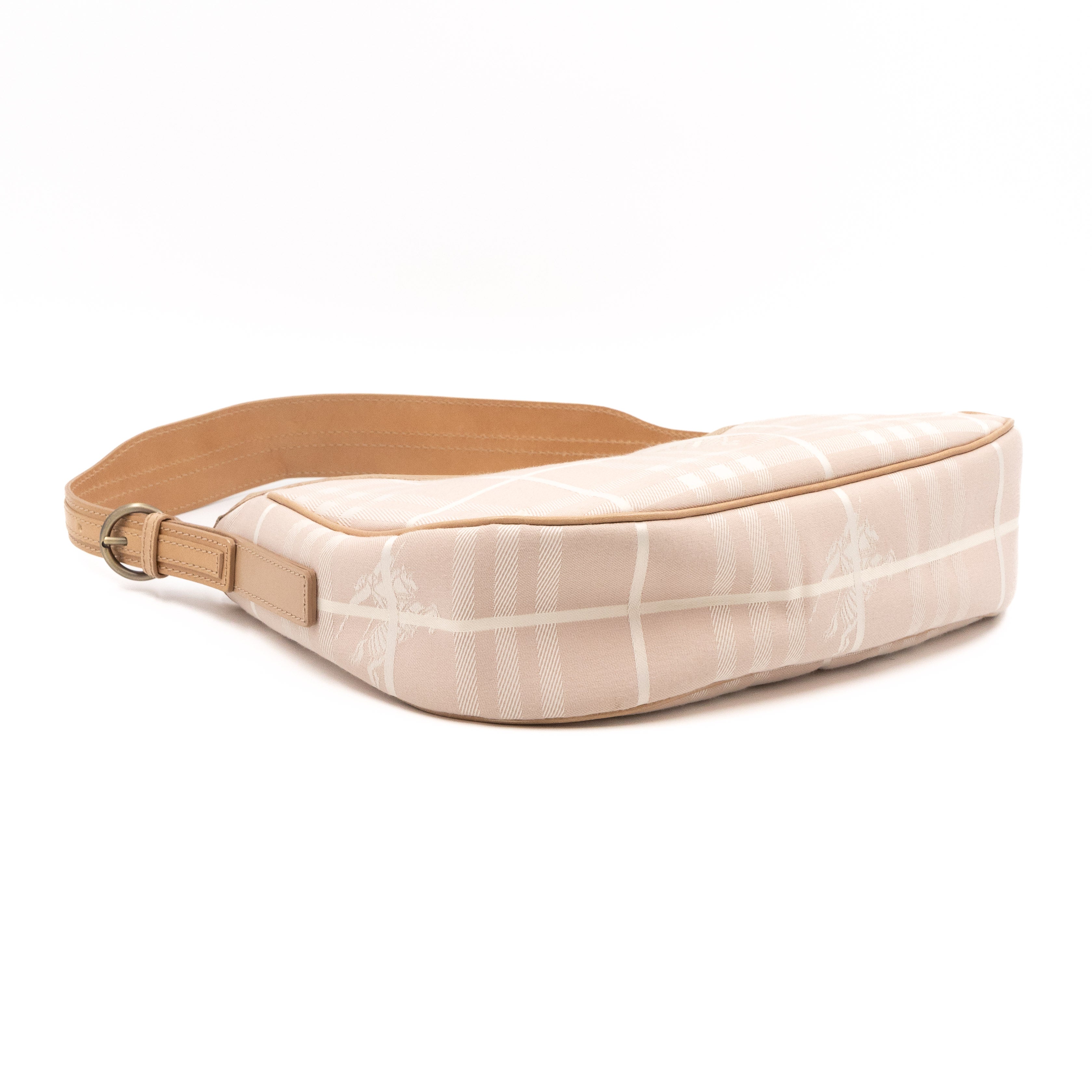 Shoulder Bag Pink Haymarket Check