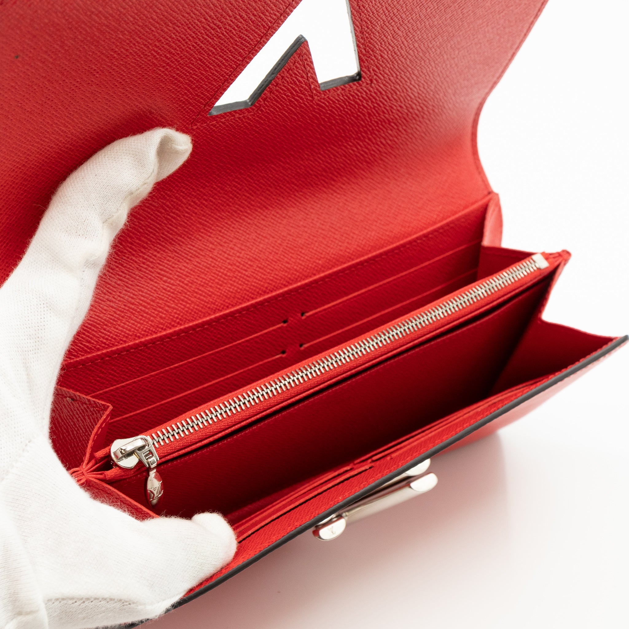 Twist Wallet Epi Leather Red