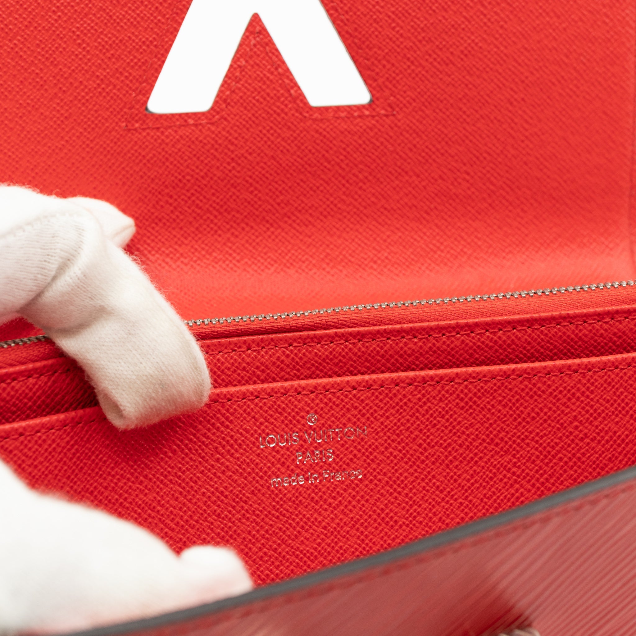 Twist Wallet Epi Leather Red
