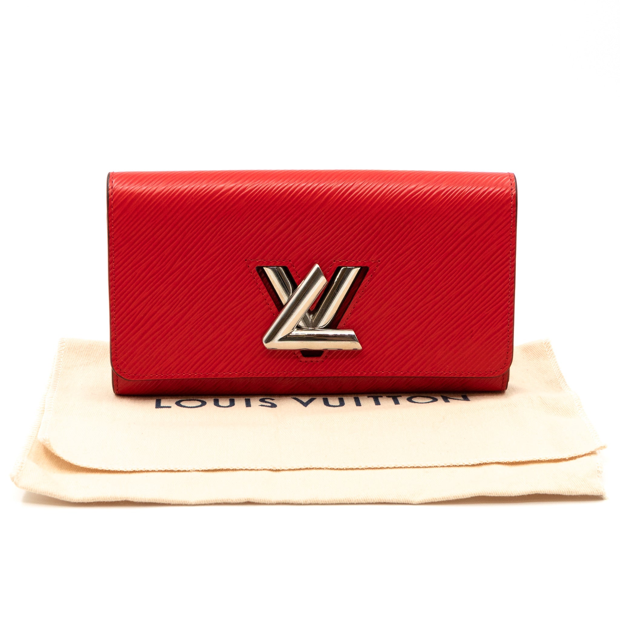 Twist Wallet Epi Leather Red