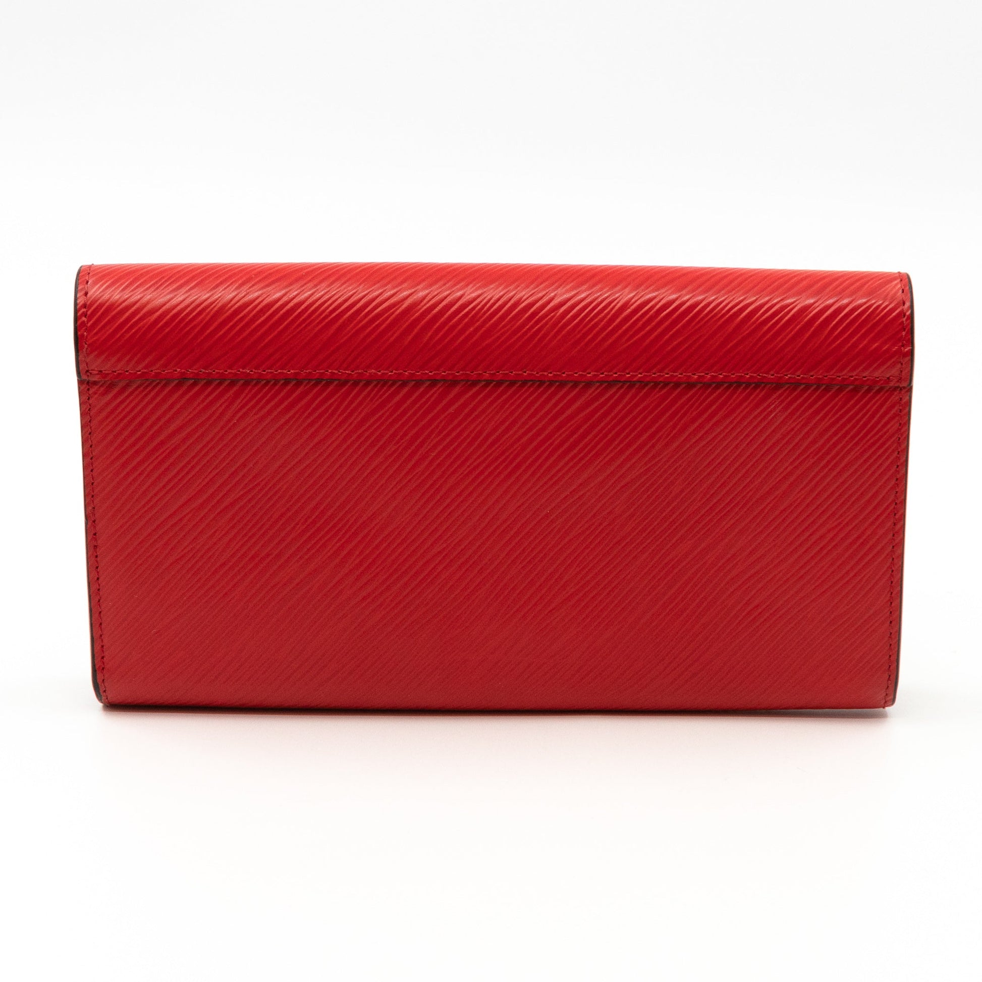 Twist leather wallet Louis Vuitton Red in Leather - 36159282