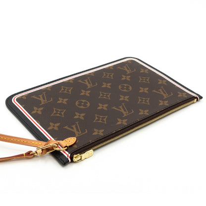 Monogram Canvas Neverfull Pochette Wristlet Louis Vuitton