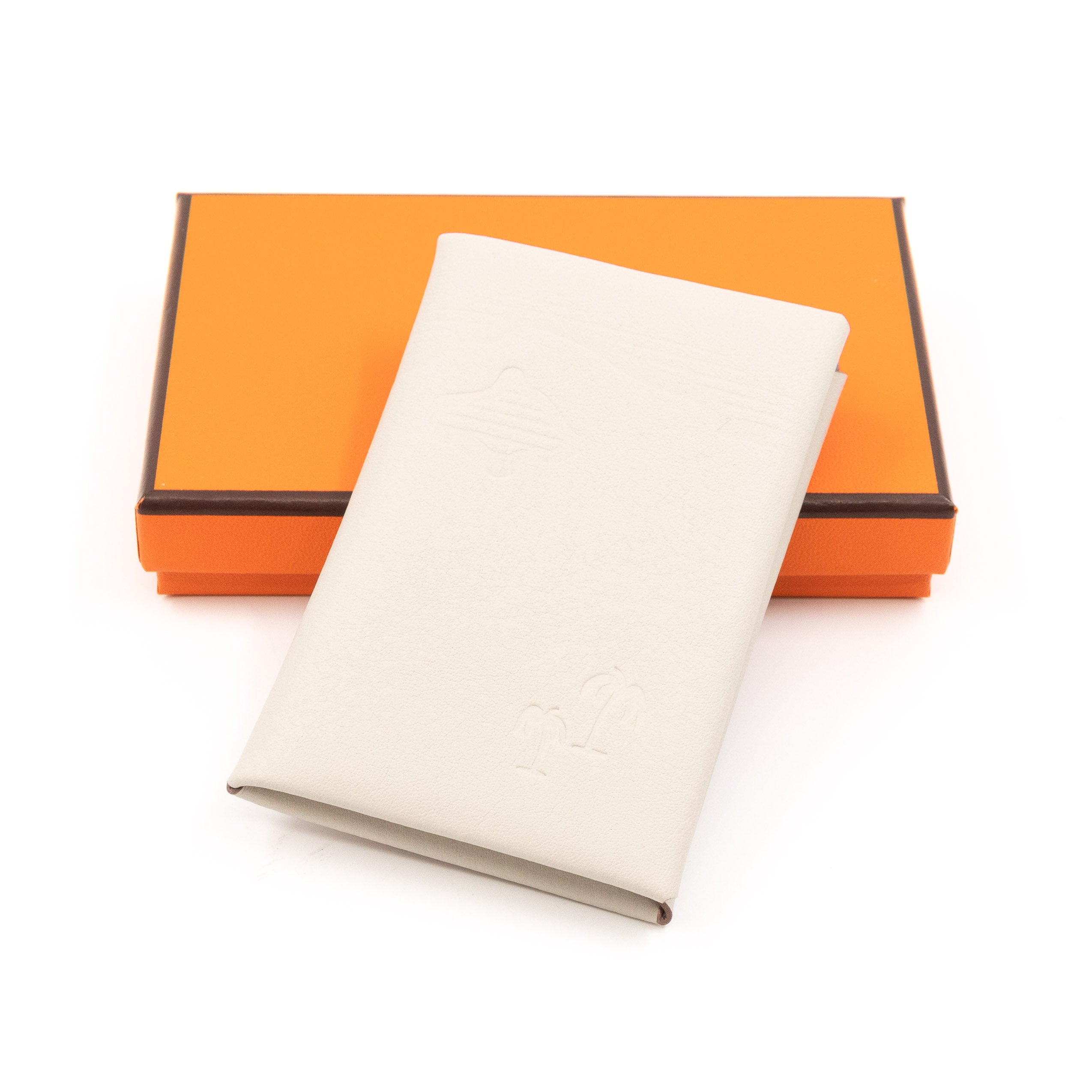 Calvi Card Holder Embossed Leather