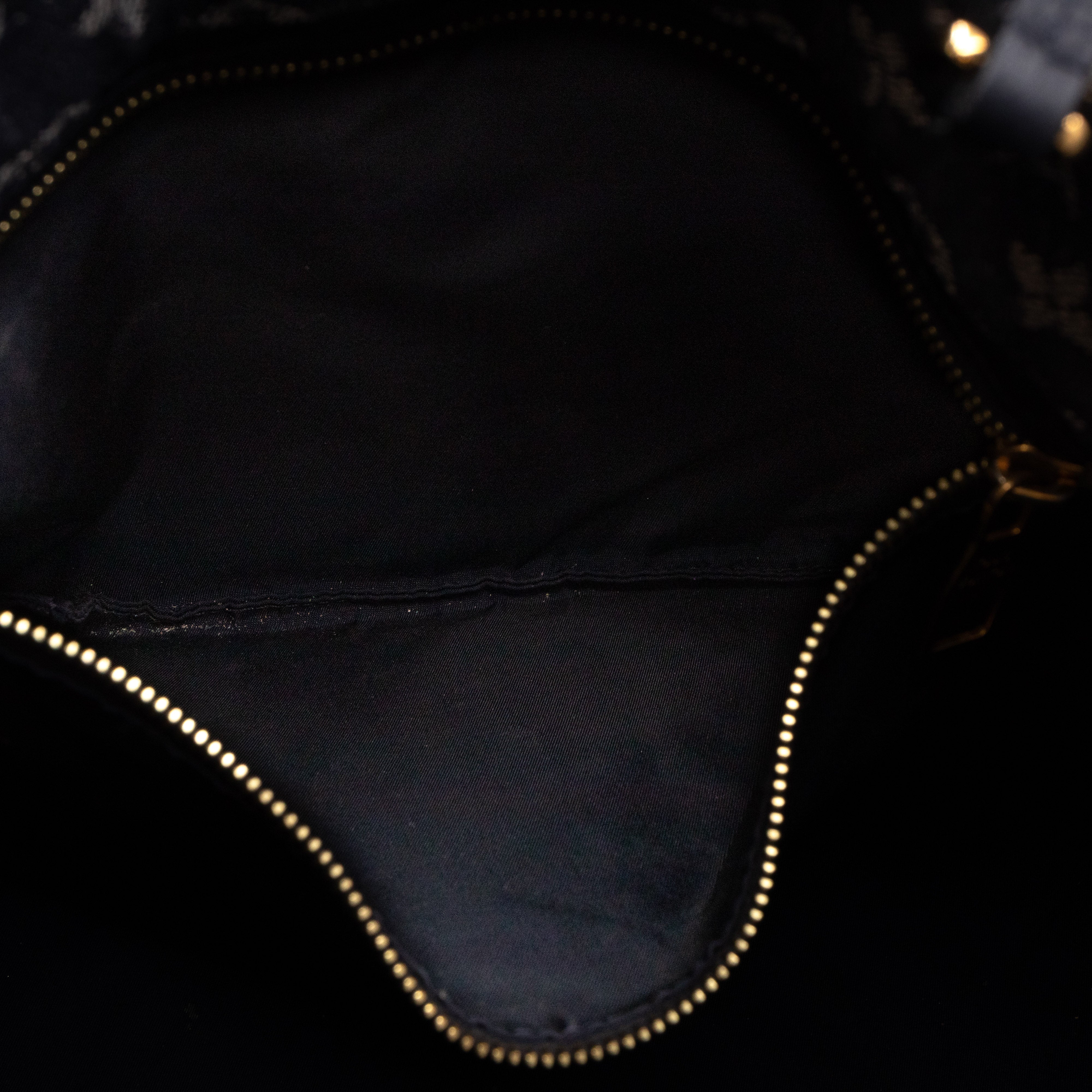 Noefull MM Monogram Denim Grand Bleu