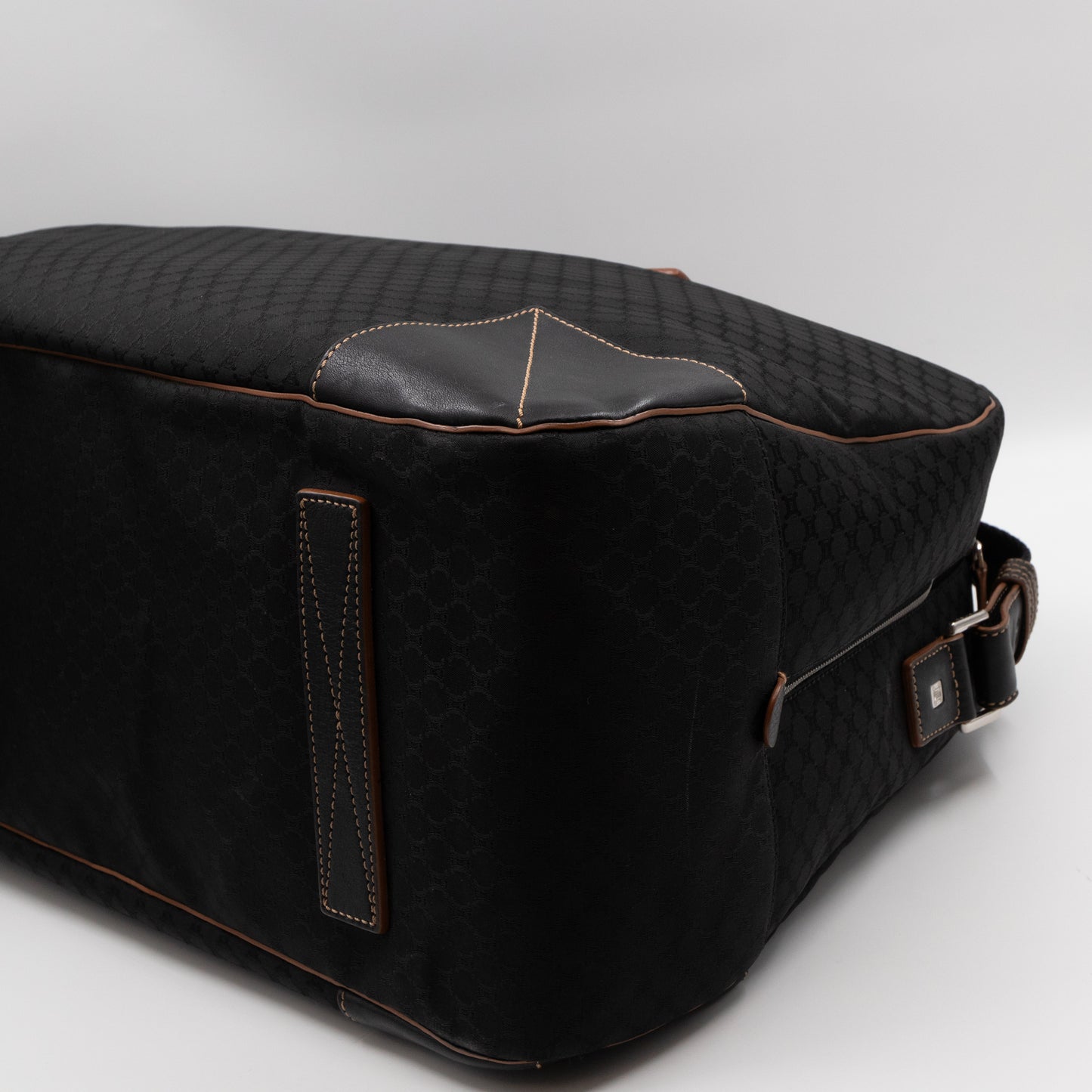 Macadam Duffle Nylon and Leather Travel Bag