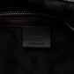 Babouska Indy Top Handle Bag Black White Leather