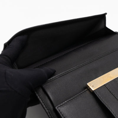 Guccissima Black Leather Wallet