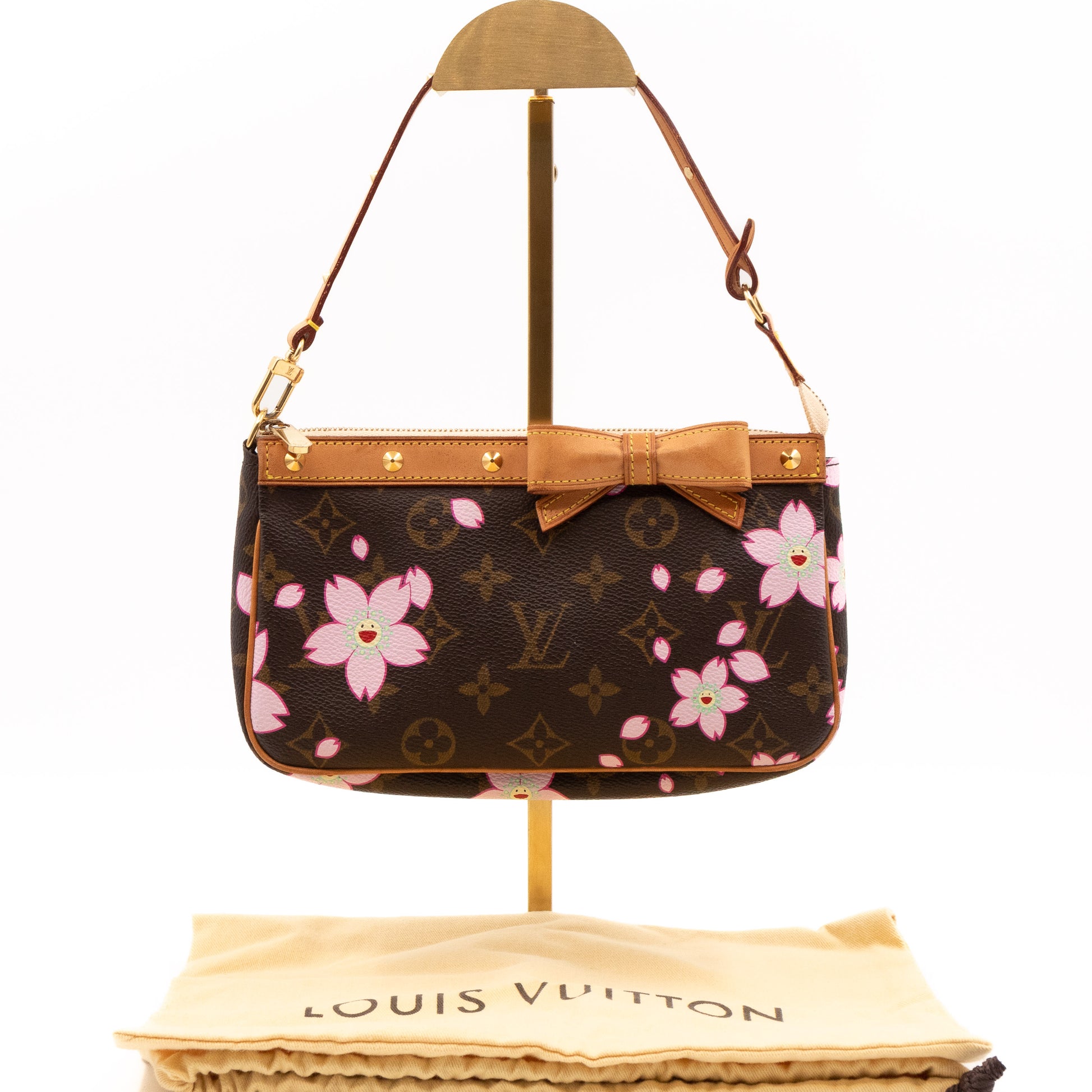 Takashi Murakami x Louis Vuitton Monogram Blossom Pochette Accessoires