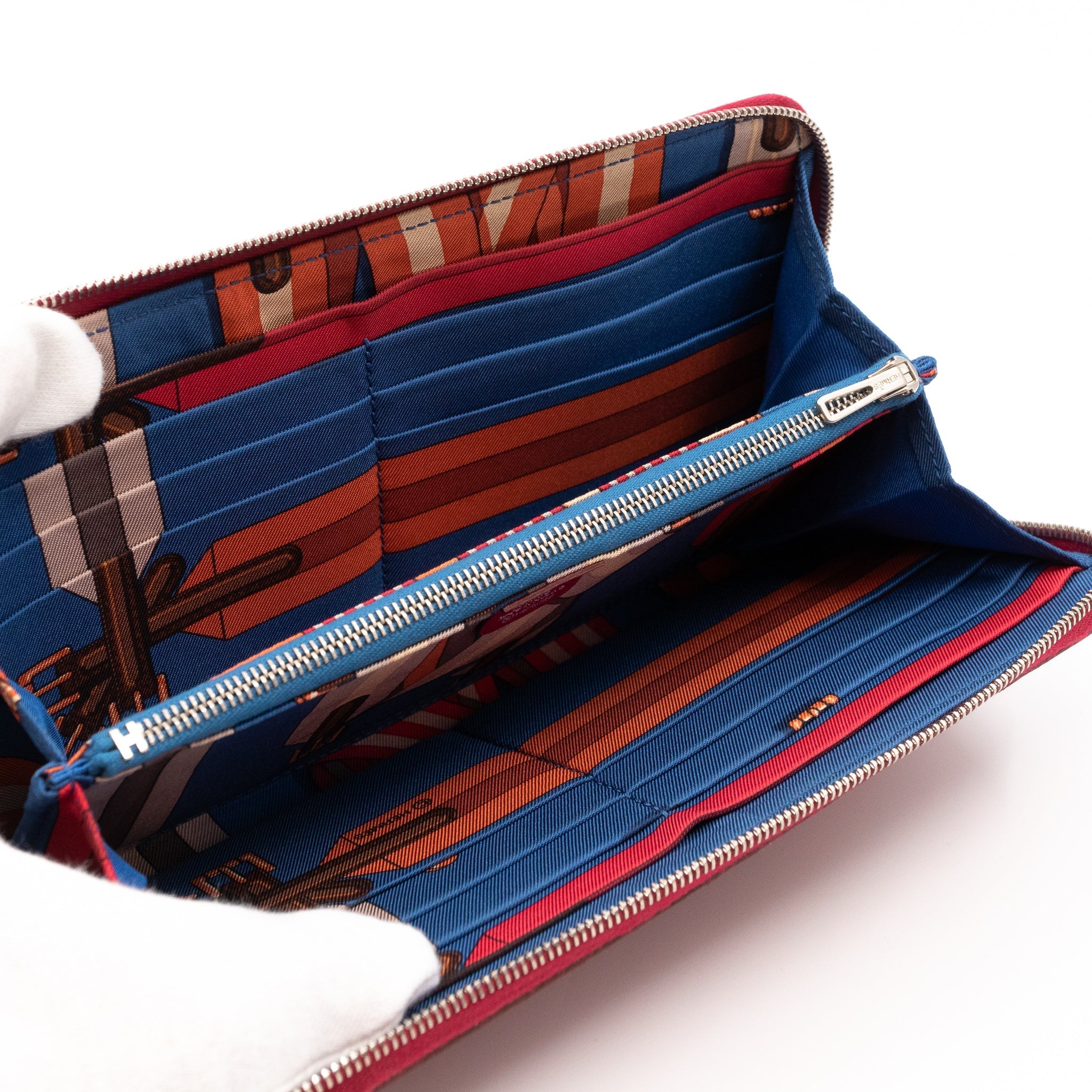 Silk'in Classic Wallet Rubis Leather
