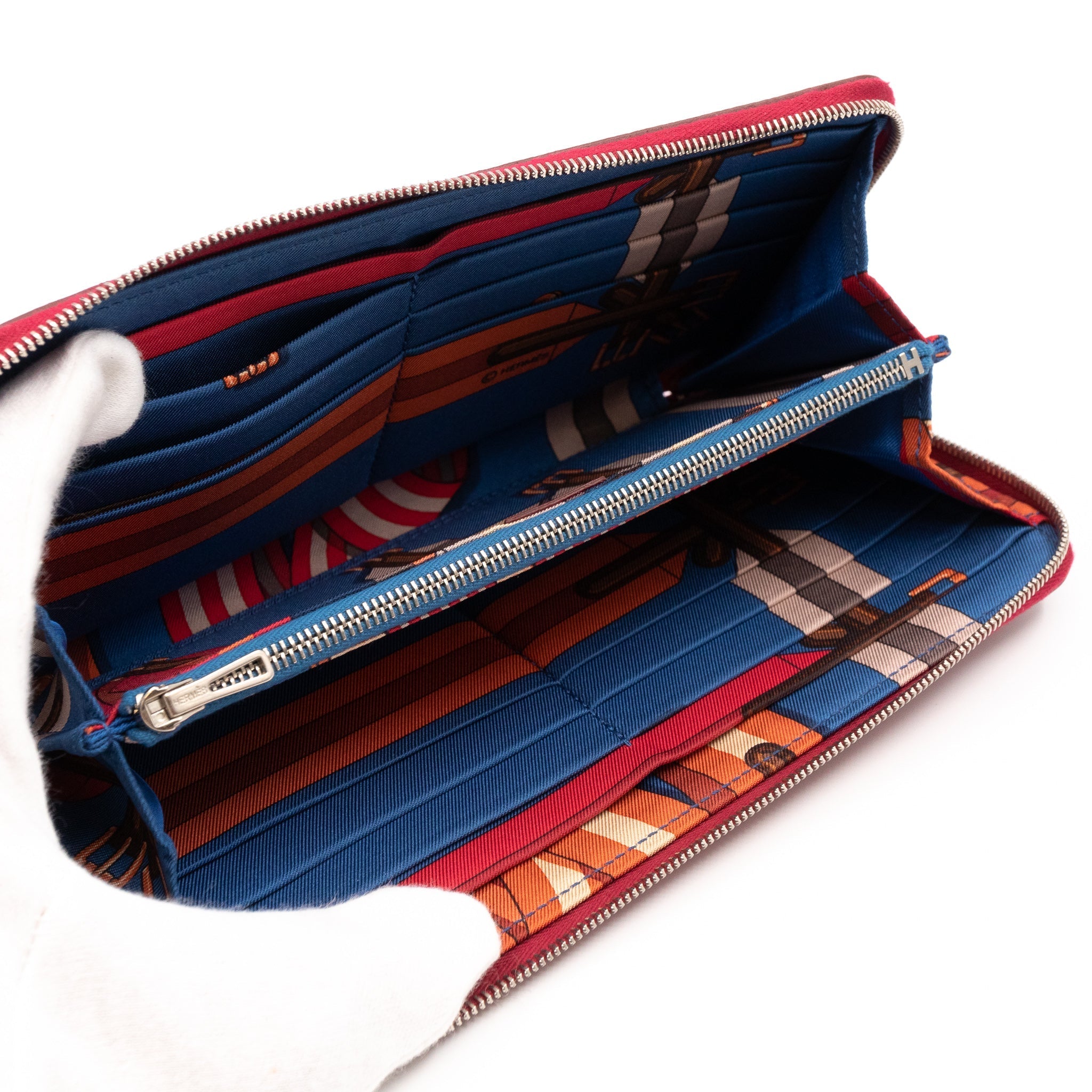 Silk'in Classic Wallet Rubis Leather