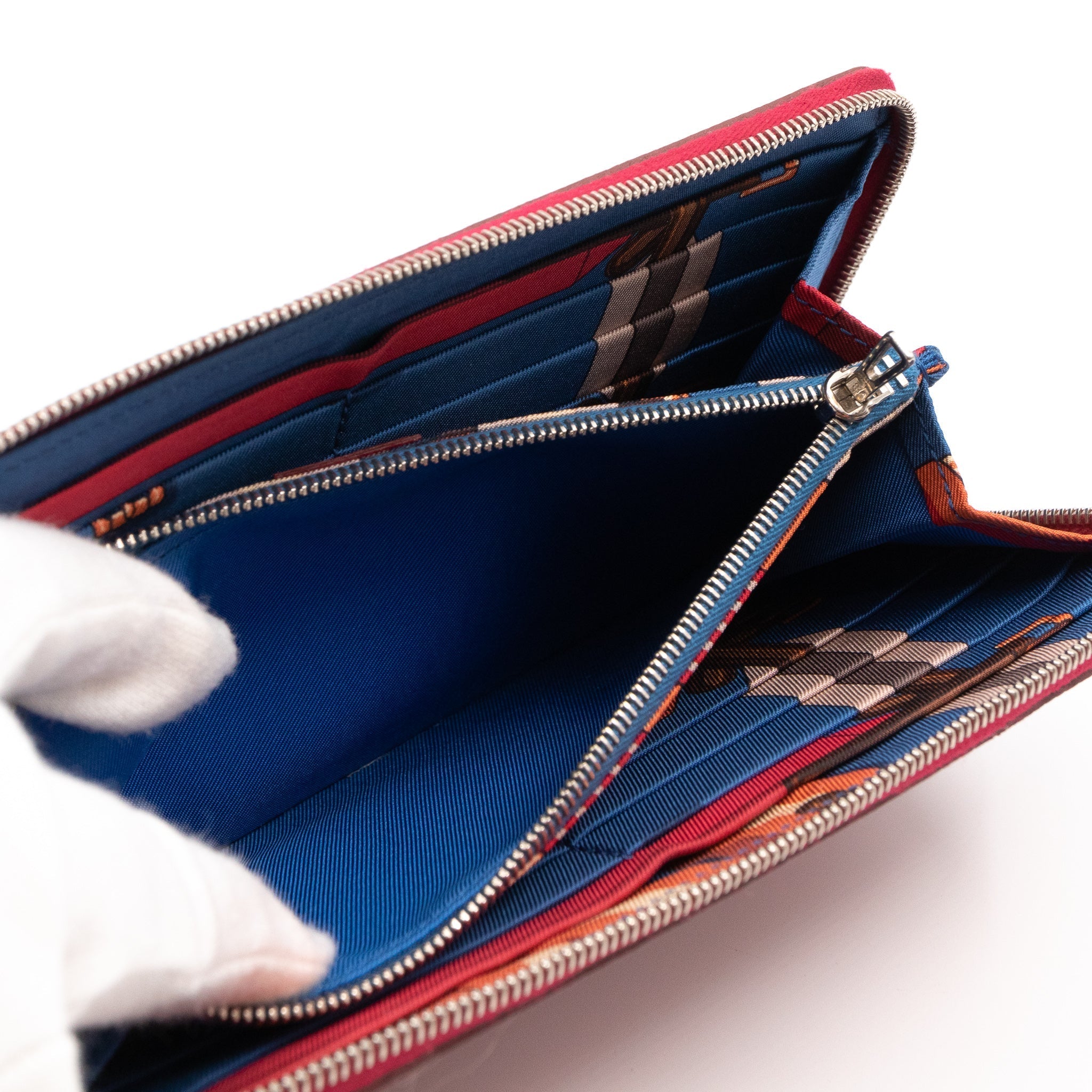 Silk'in Classic Wallet Rubis Leather