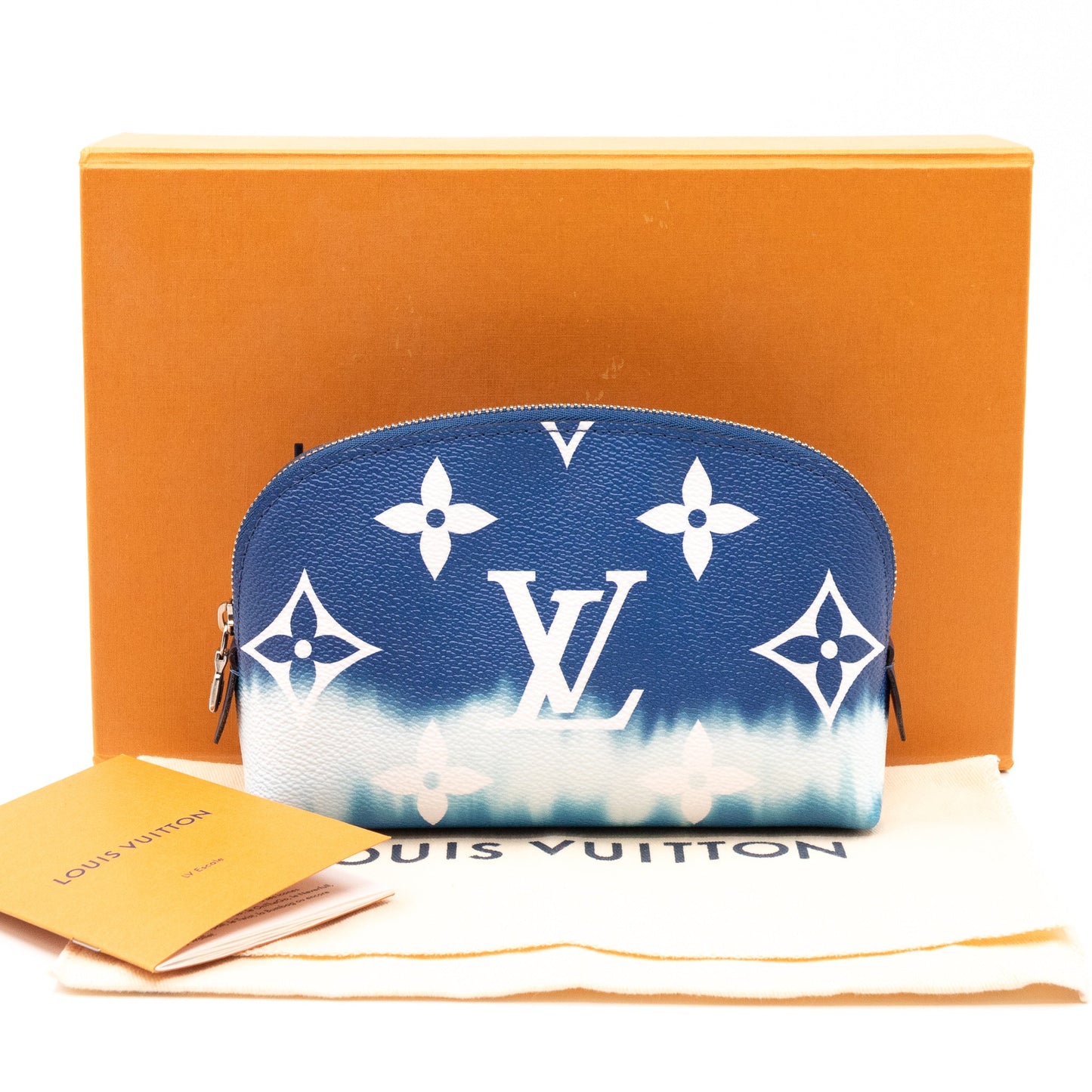 Louis Vuitton – Louis Vuitton Cosmetic Pouch PM LV Escale Blue