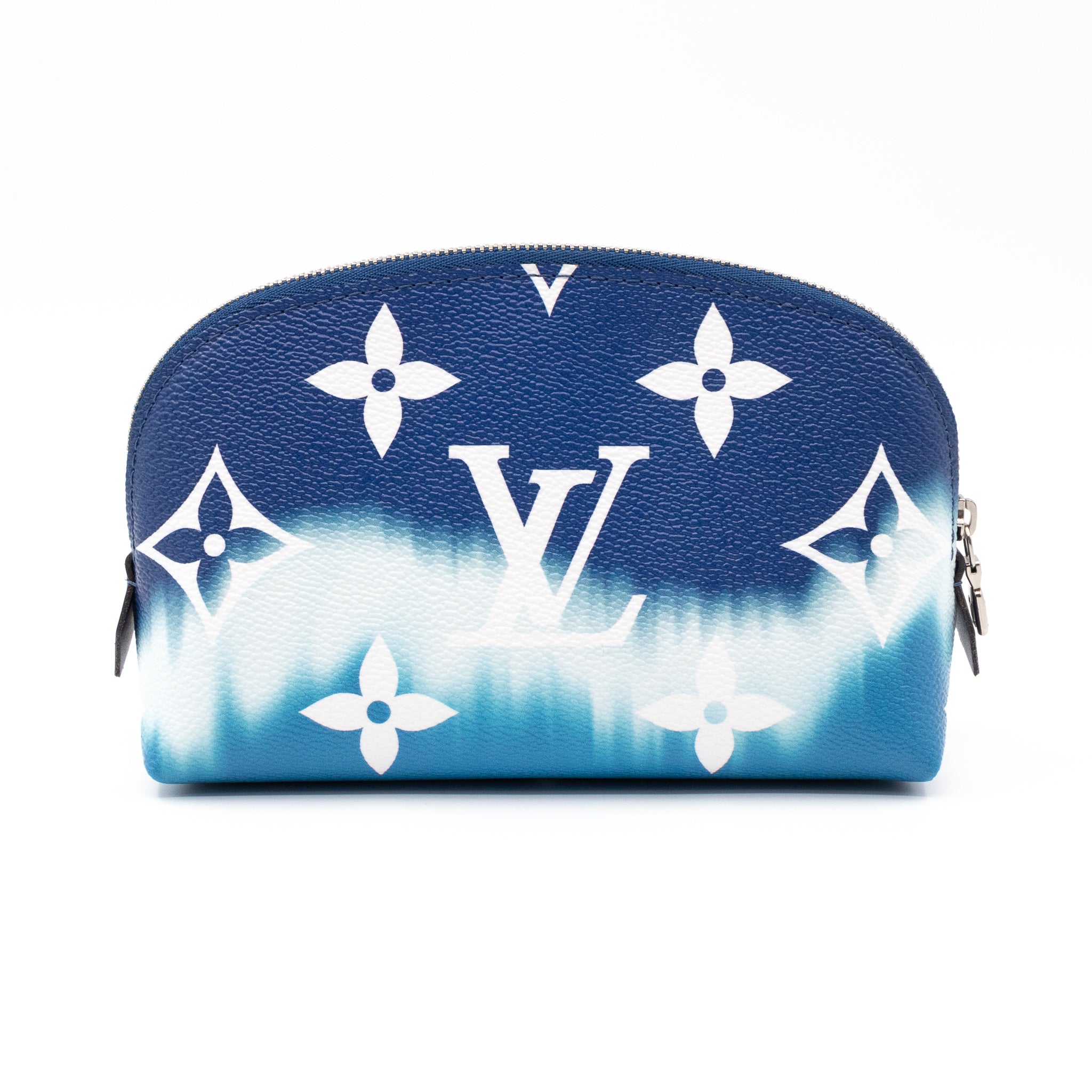 New Louis Vuitton Pochette Cosmetique PM By The Pool 2023 Blue M82492