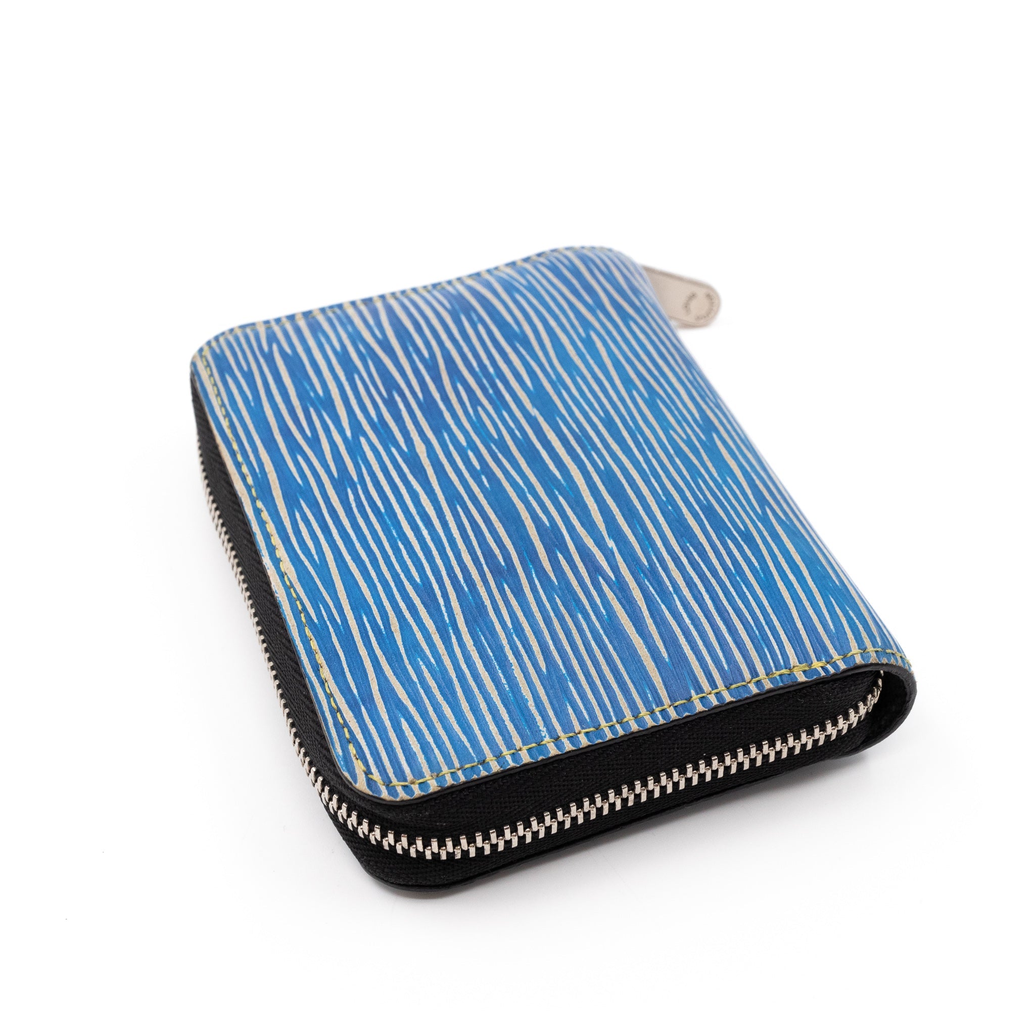 Zippy Coin Purse Epi Leather Denim