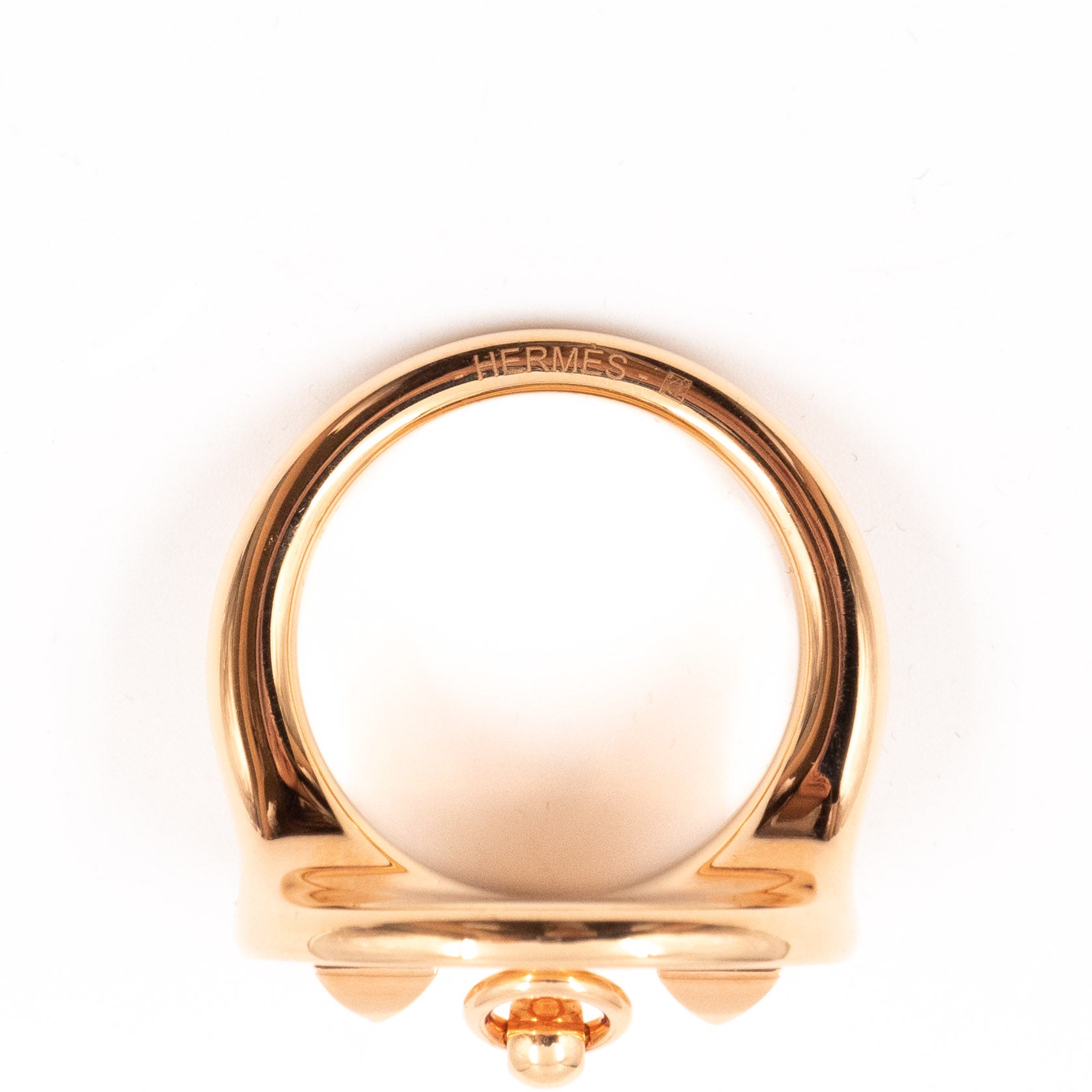 Collier de Chien Scarf 90 Ring Gold