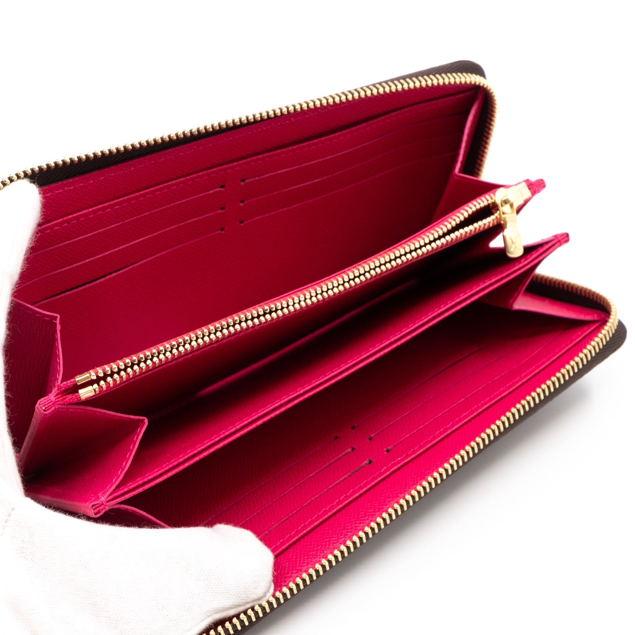 Zippy Wallet Damier Ebene Vivienne Courchevel