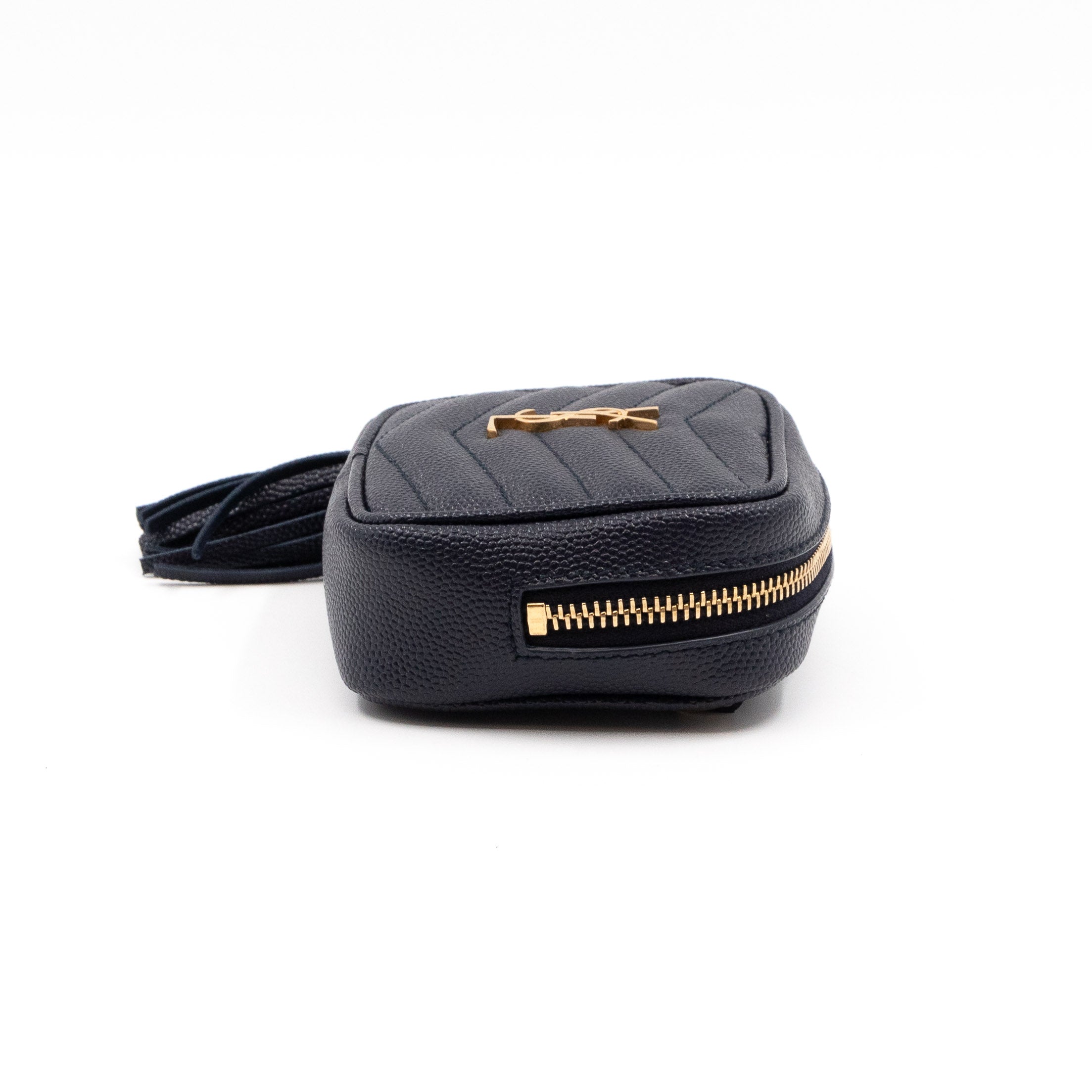 Lou Nano Navy Blue Leather