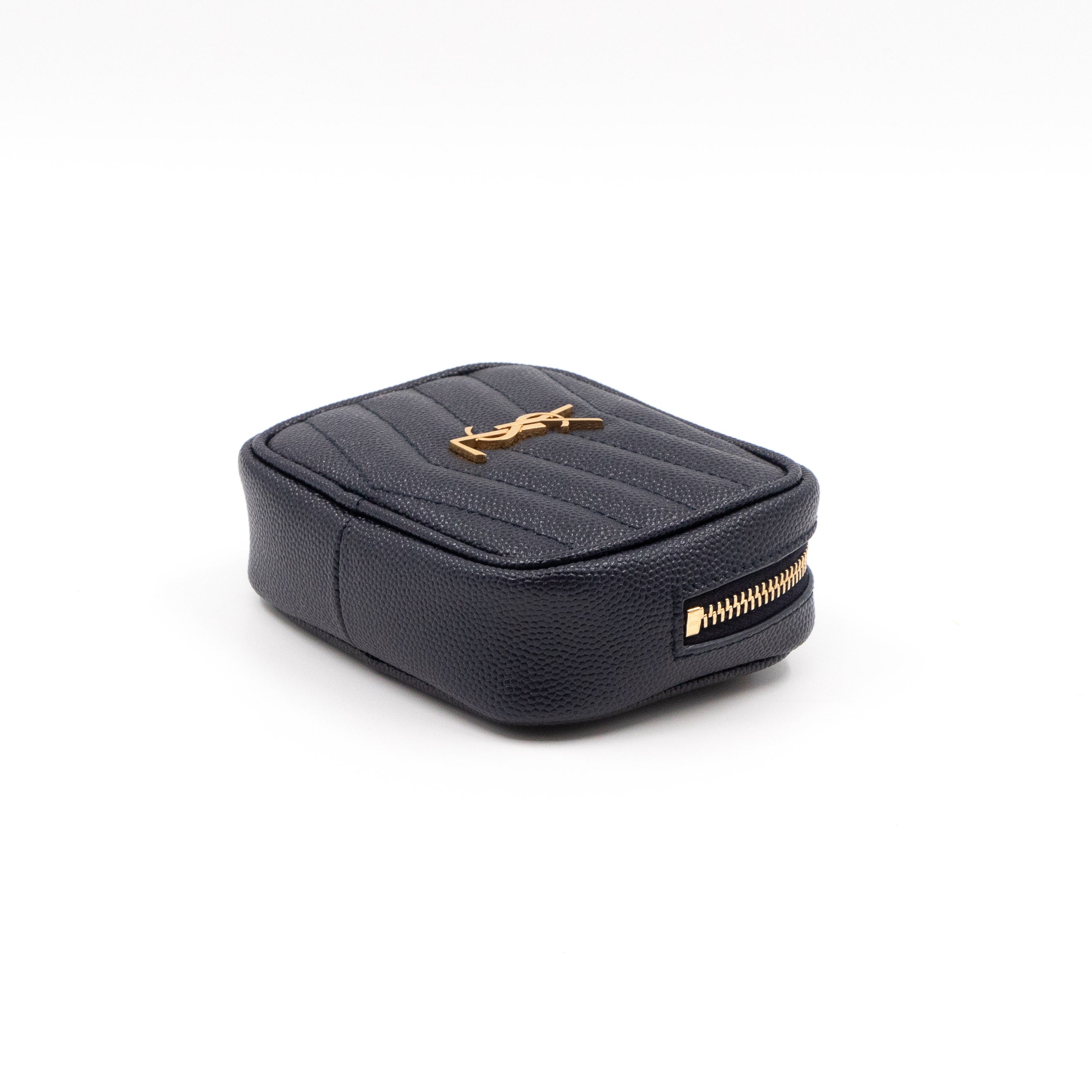 Lou Nano Navy Blue Leather