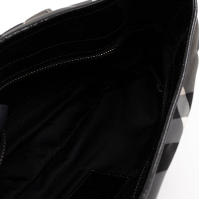 Shoulder Bag Beat Check Patent Leather