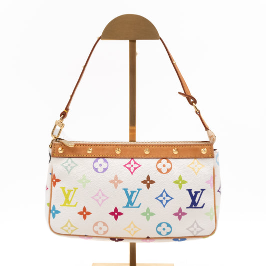 Pochette Accessoires Multicolore White