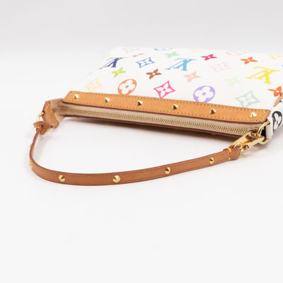 Pochette Accessoires Multicolore White