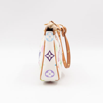 Pochette Accessoires Multicolore White