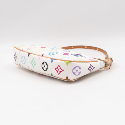 Pochette Accessoires Multicolore White