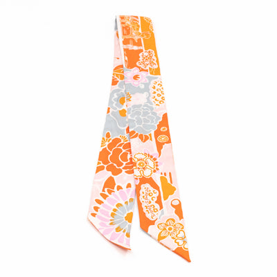 Twilly Scarf Bingata Orange