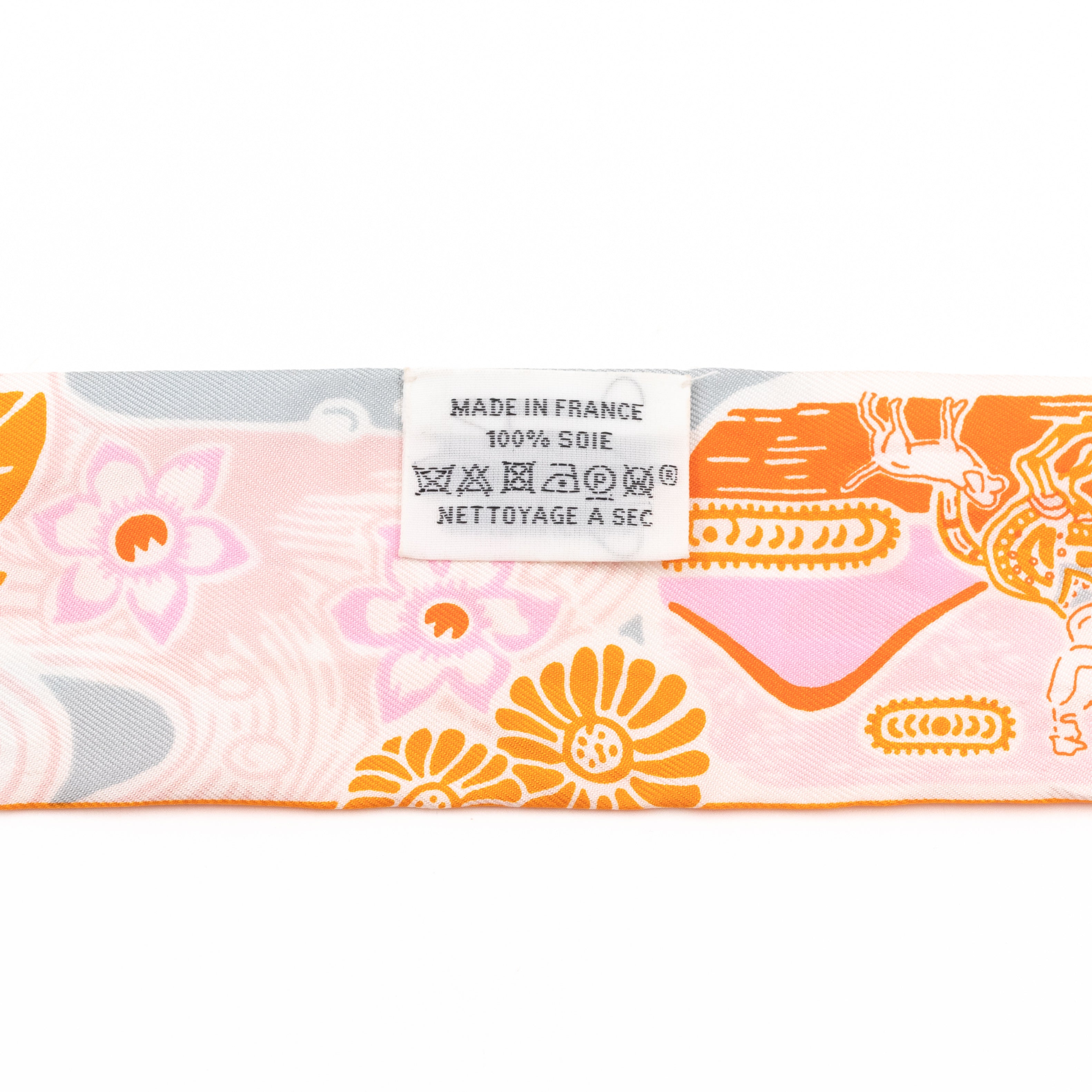 Twilly Scarf Bingata Orange
