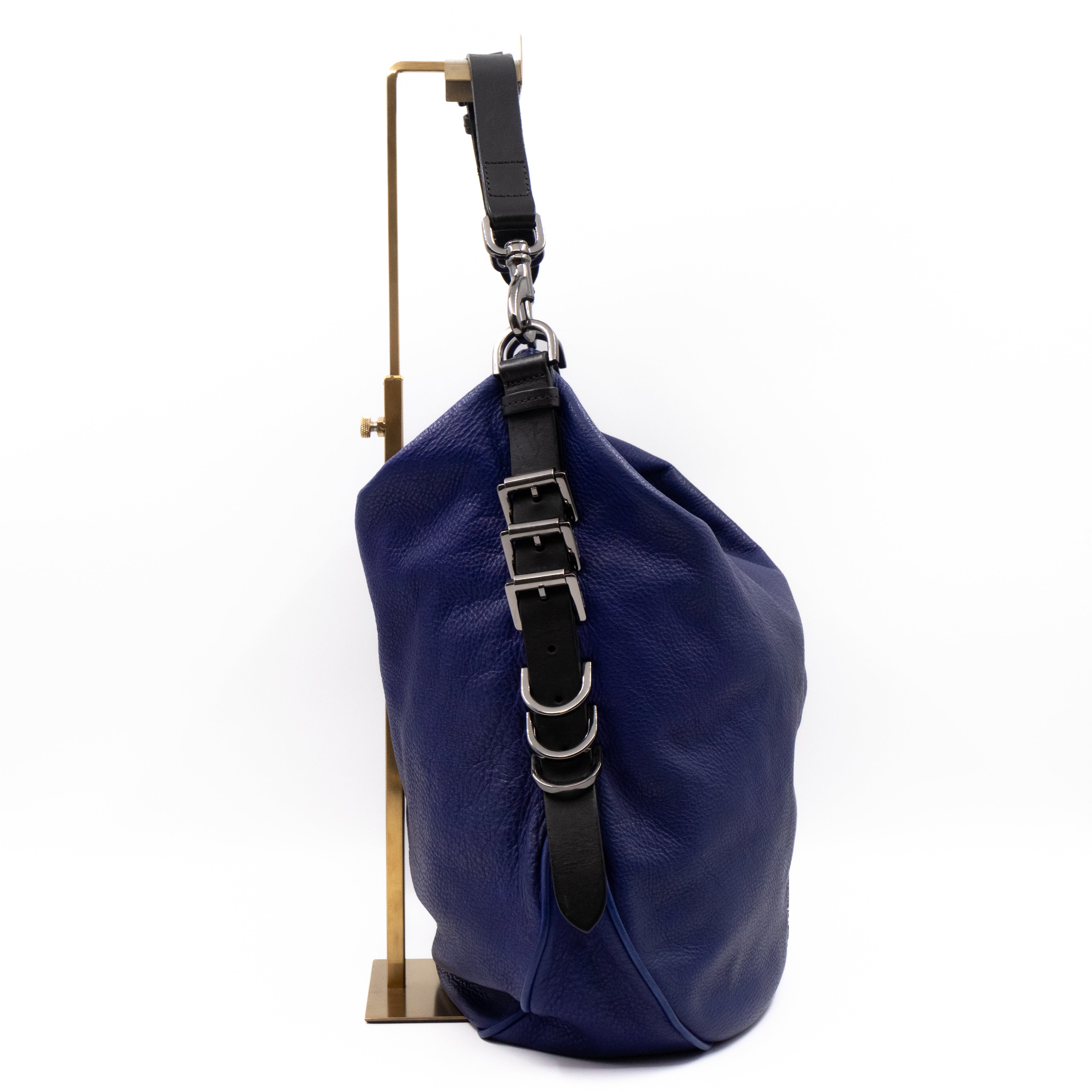 Mila Hobo Electric Blue Leather