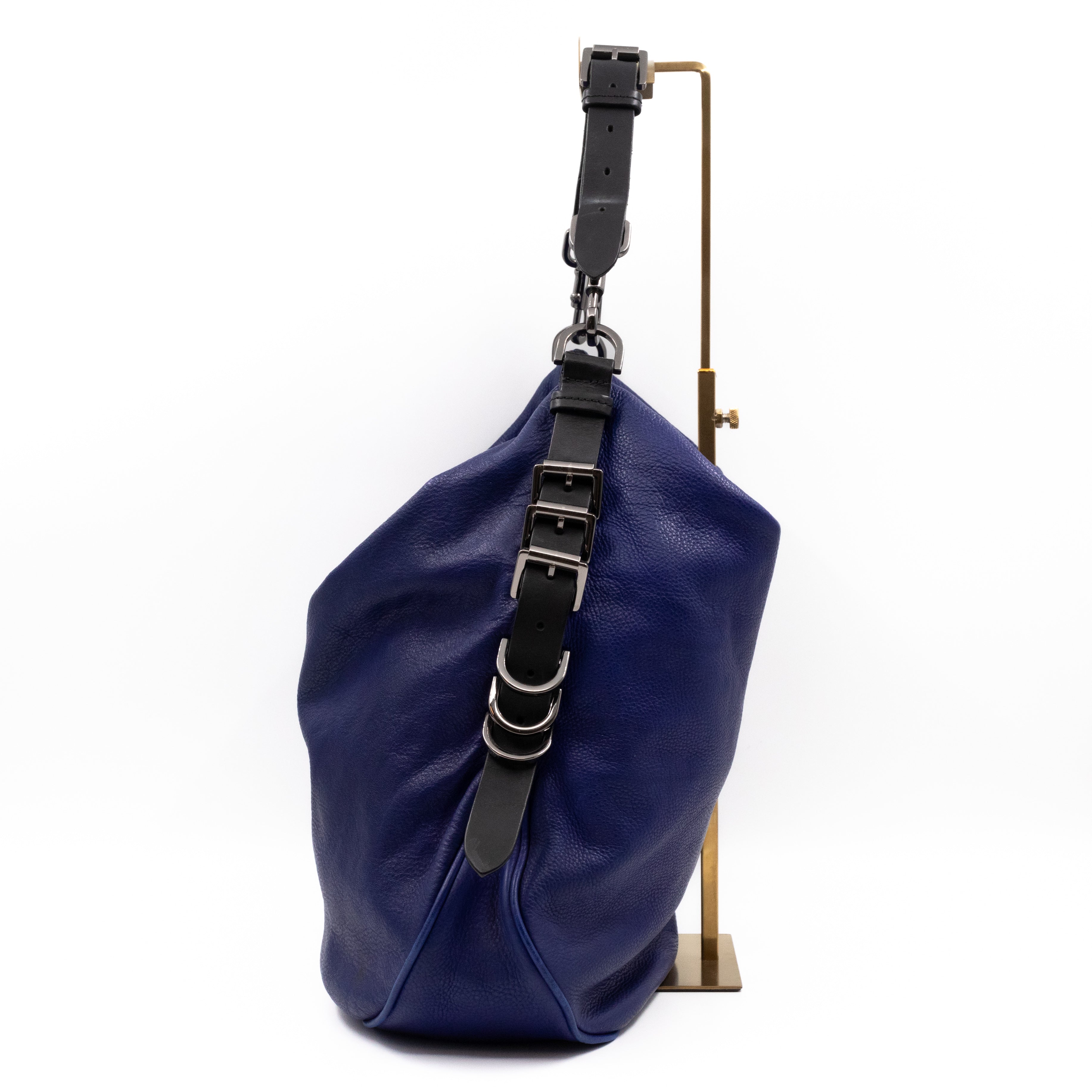 Mila Hobo Electric Blue Leather