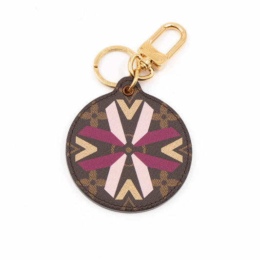 Louis Vuitton Monogram Tortoise Shell Keychain - Brown Keychains