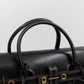 Luella Giselle Satchel Bag Black Leather