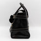 Luella Giselle Satchel Bag Black Leather