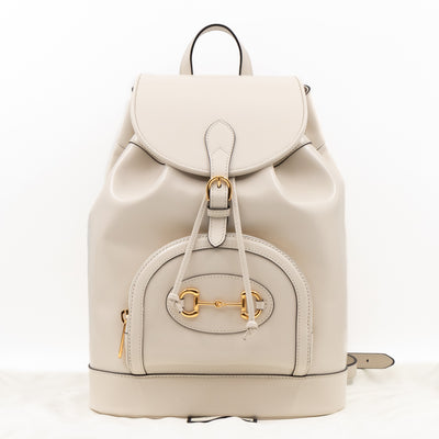 GUCCI Cream Leather Backpack Gucci New Mini Cream Marmont Backpack - Vintage Lux main image 4