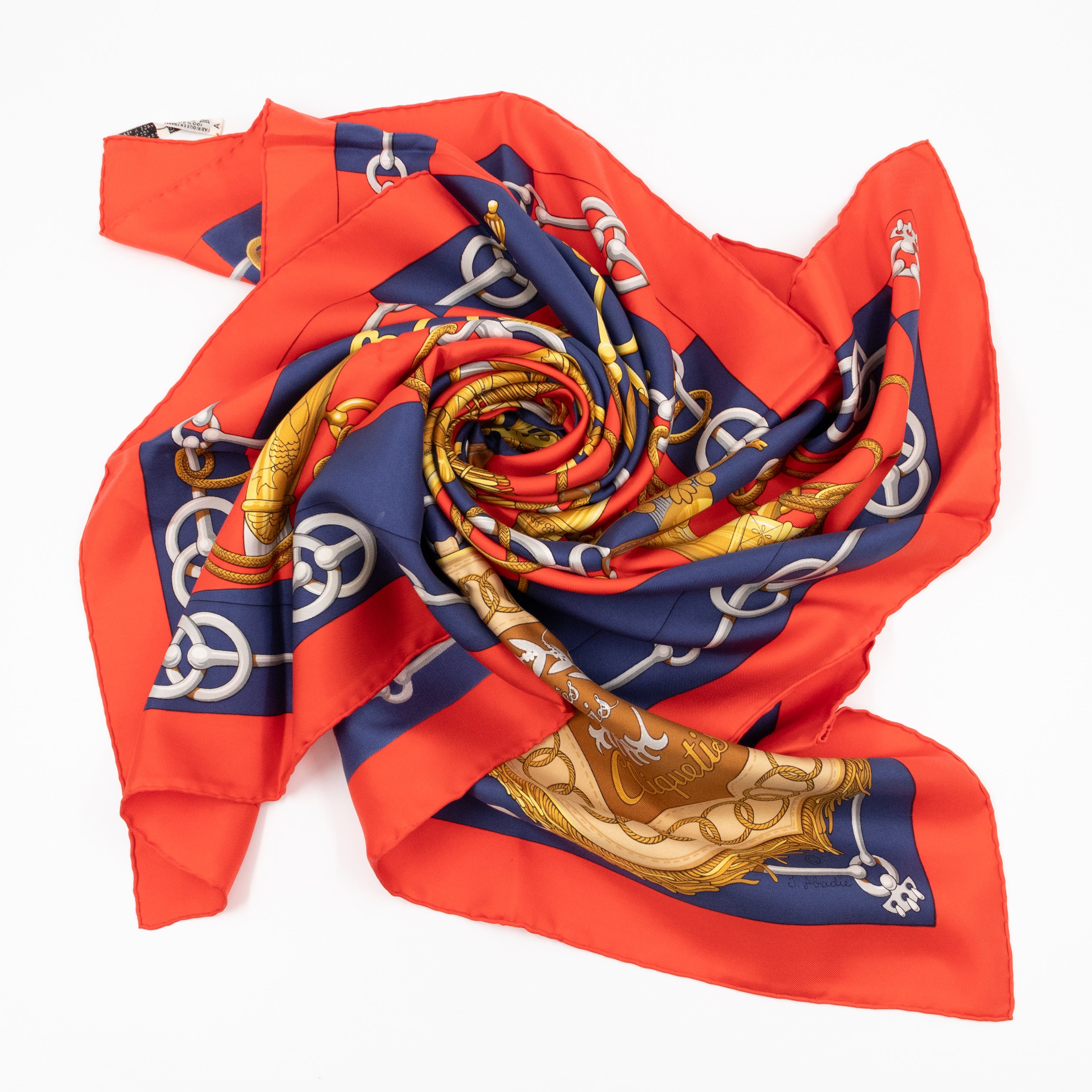 Silk Scarf 90 Cliquetis