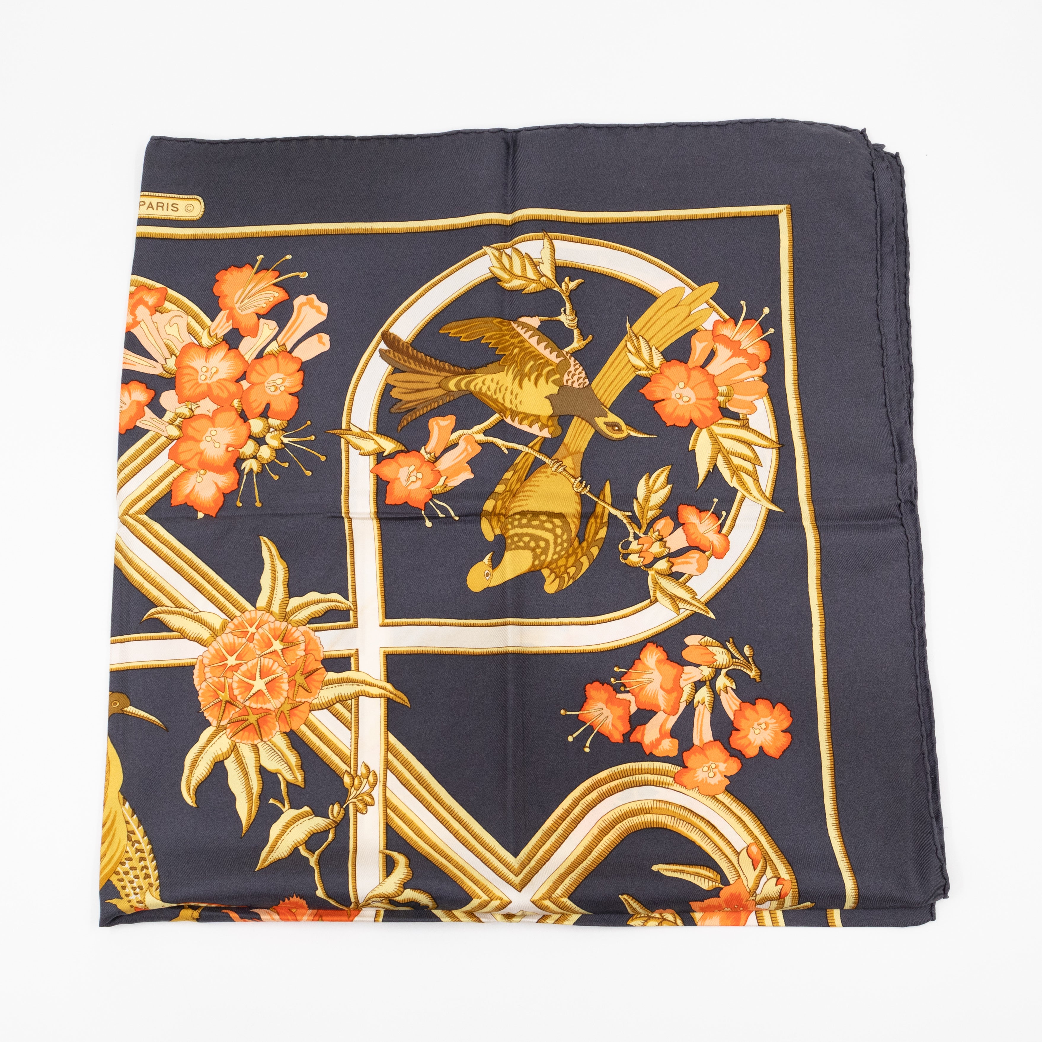 Silk Scarf 90 Caraibes