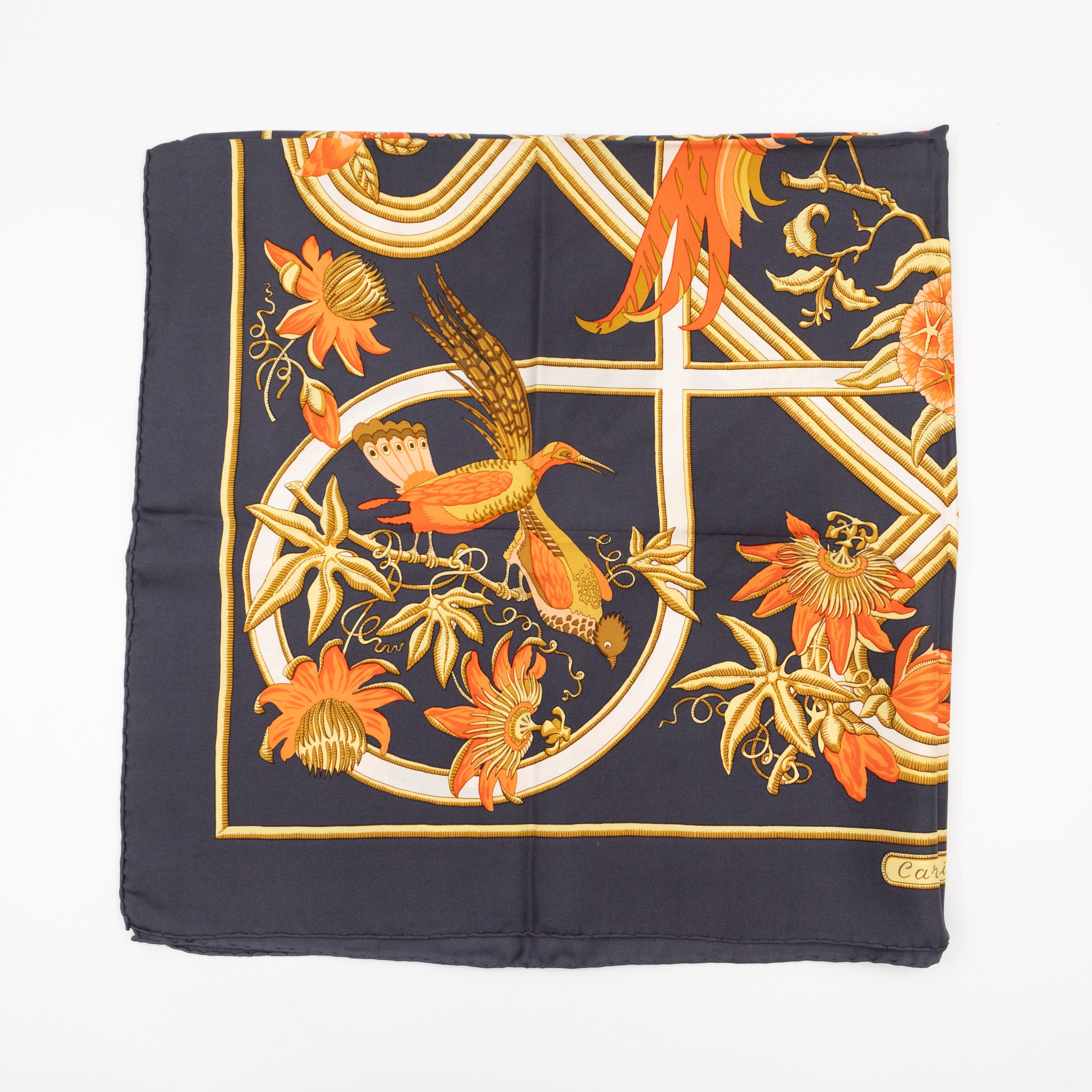 Silk Scarf 90 Caraibes