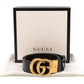 GG Marmont Reversible Black Brown Leather Belt 80 cm