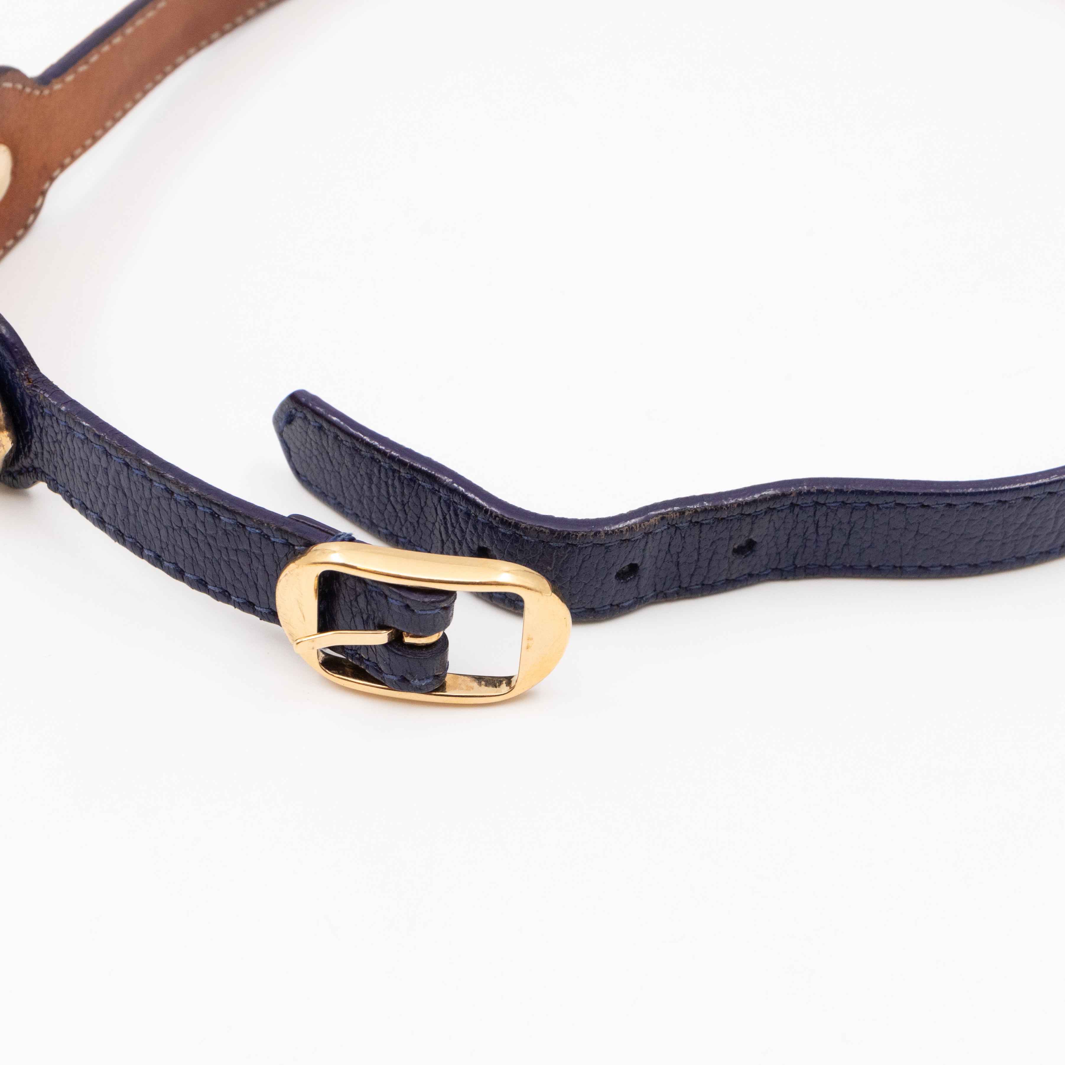 Triple Tour Wrap Bracelet Arena Blue Leather