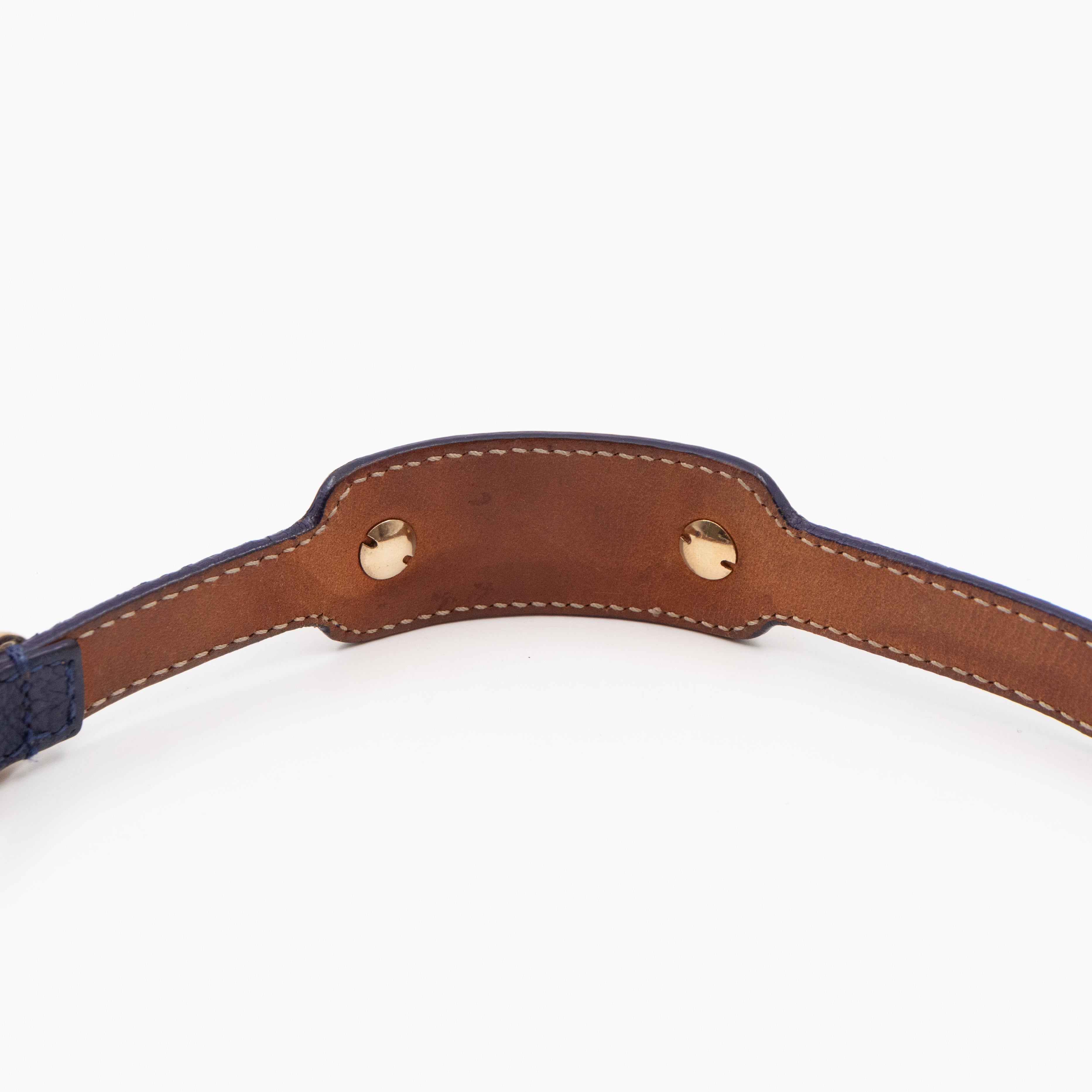 Triple Tour Wrap Bracelet Arena Blue Leather