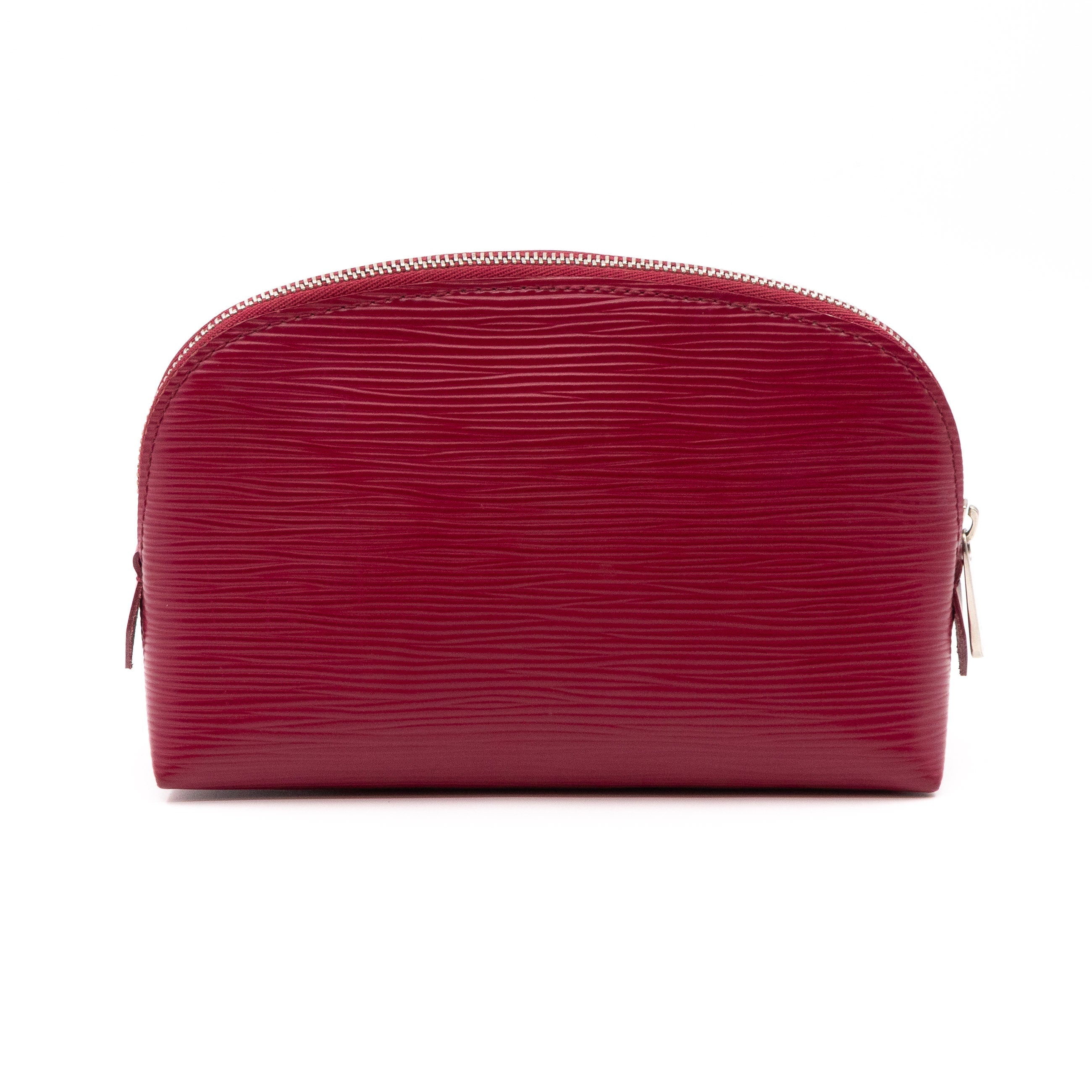 Cosmetic Pouch PM Epi Leather Fuchsia
