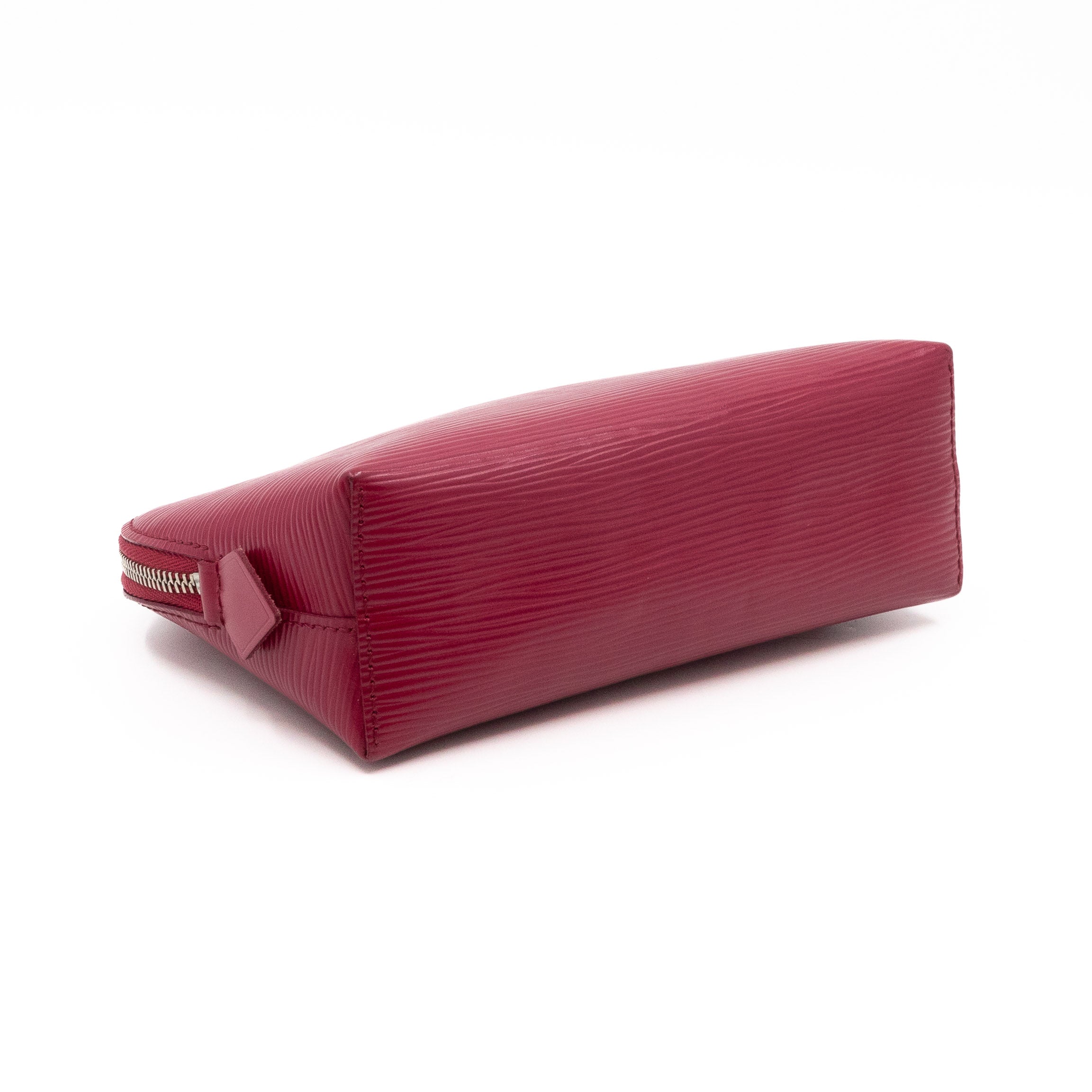 Cosmetic Pouch PM Epi Leather Fuchsia