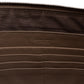 Medium Flat Pouch Intrecciato Greige Leather