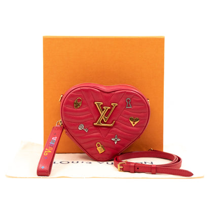 New Wave Heart Bag Love Lock