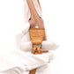 Pochette Accessoires Vernis Rose Velours