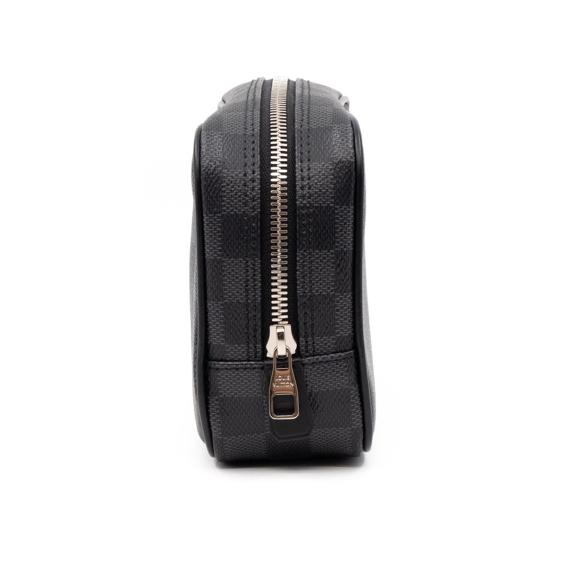 Louis Vuitton Damier Graphite Toiletry Pouch PM - Black Toiletry Bags, Bags  - LOU284486
